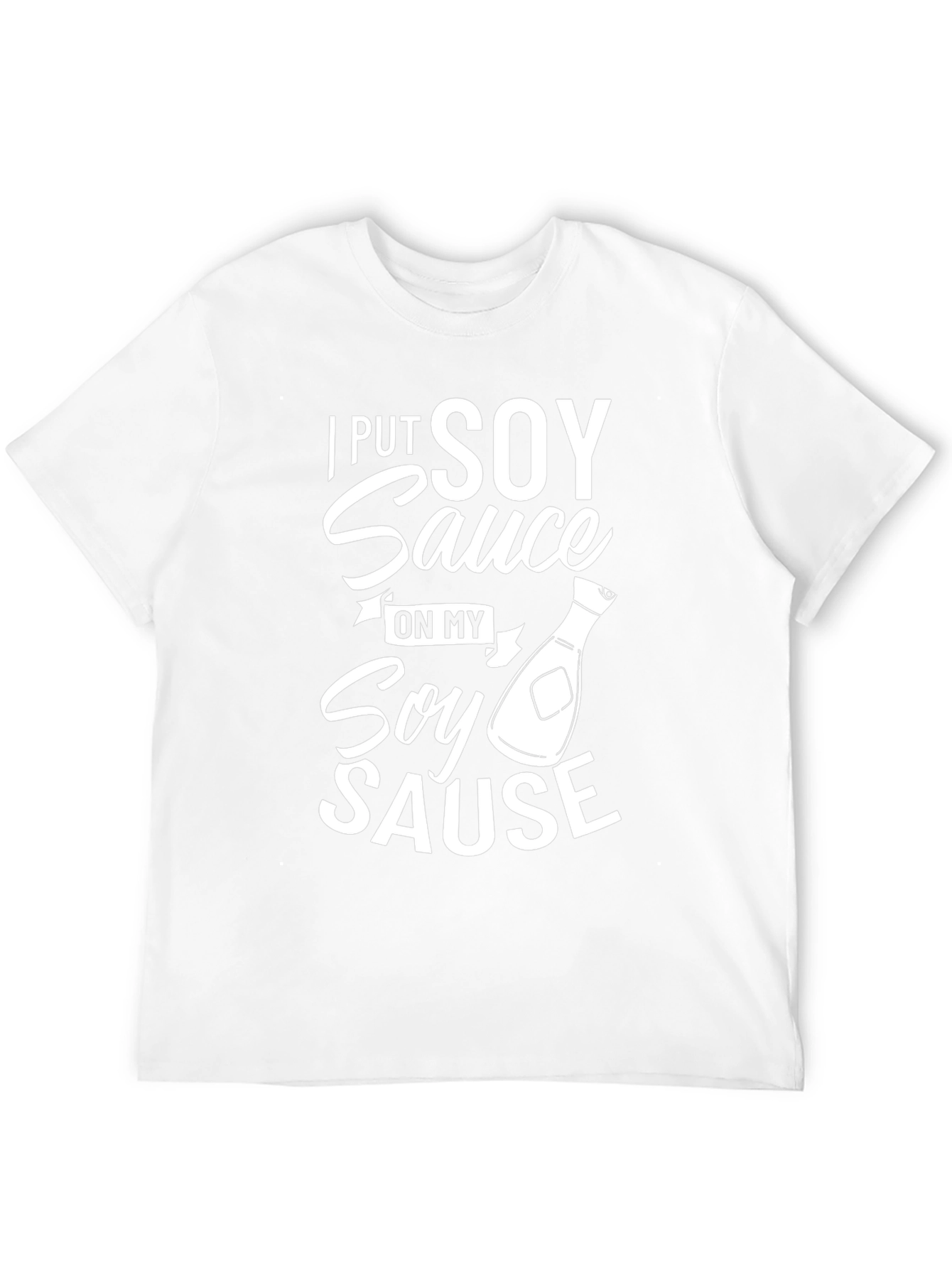 Soy Sauce Graphic Tee - Novelty Humor T-Shirt