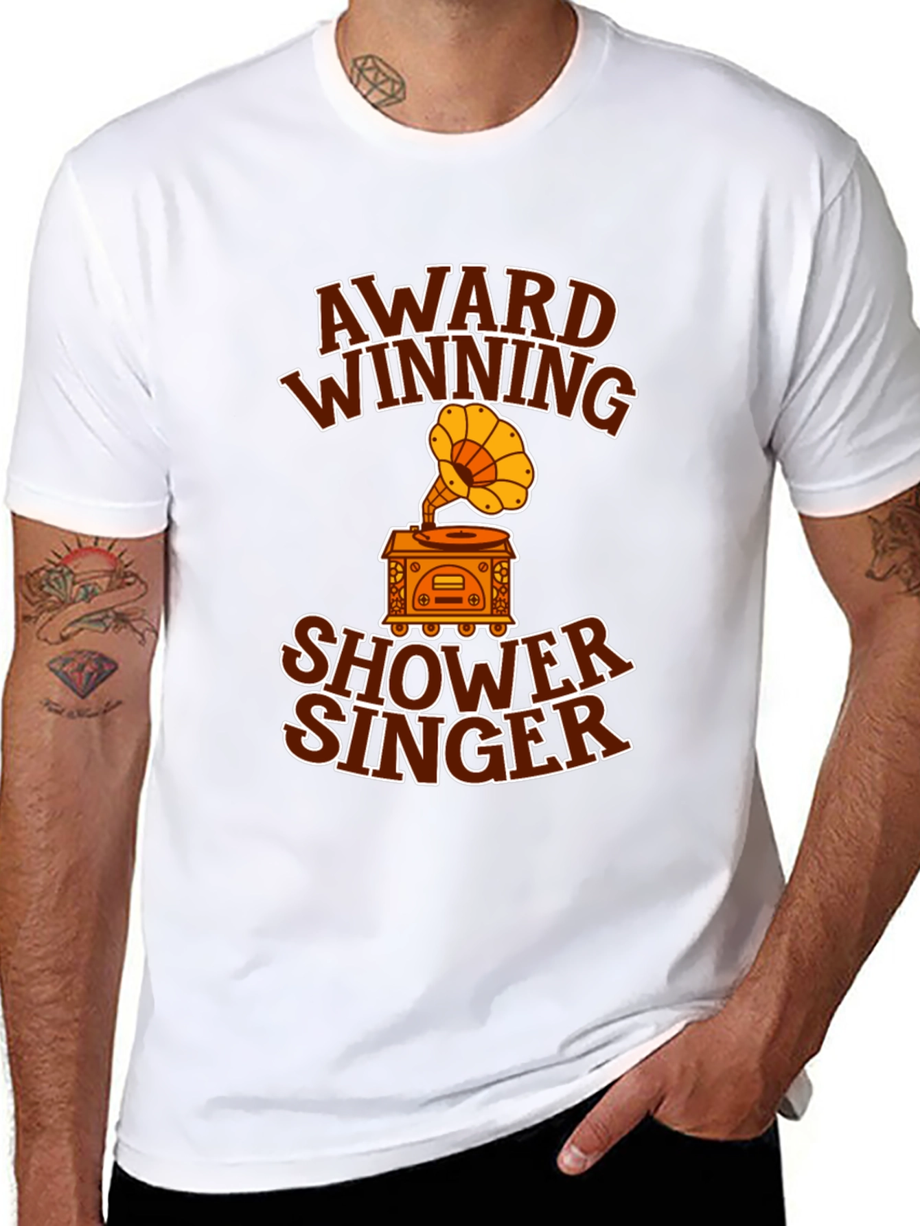 Award Winning Shower Singer T-Shirt