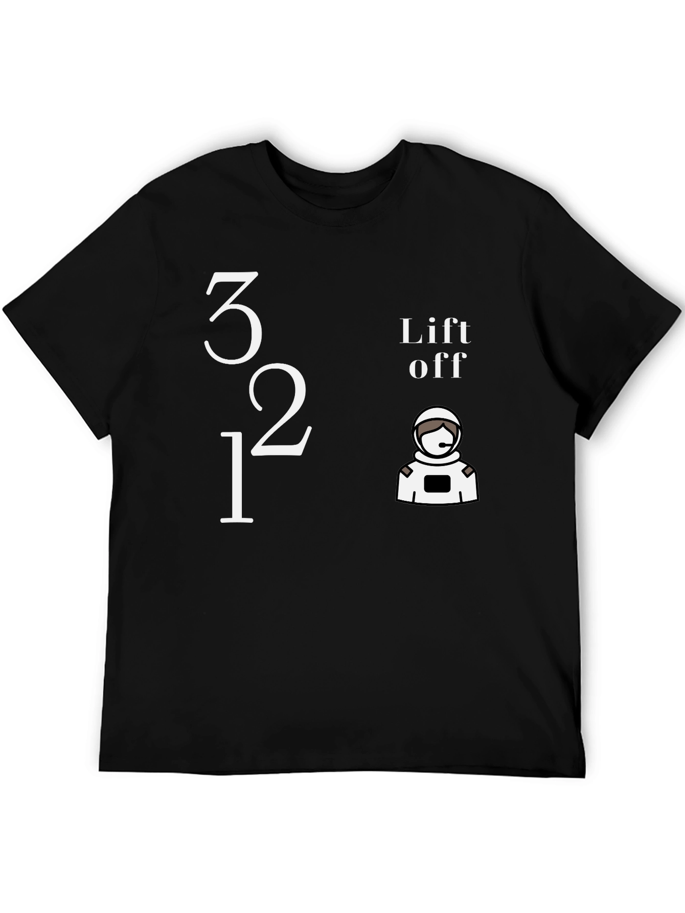Lift Off Countdown T-Shirt - Space Exploration Tee