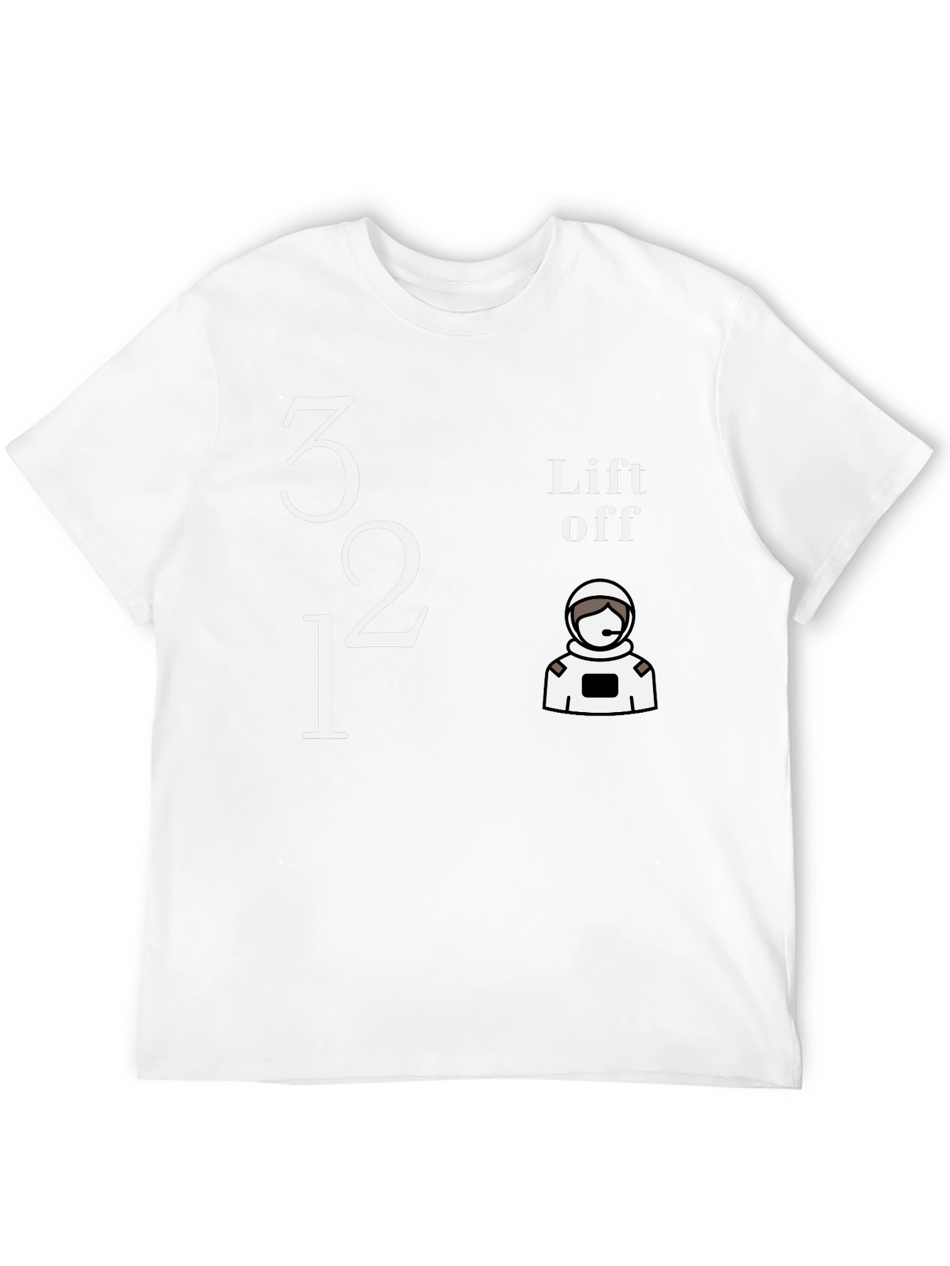 Lift Off Countdown T-Shirt - Space Exploration Tee
