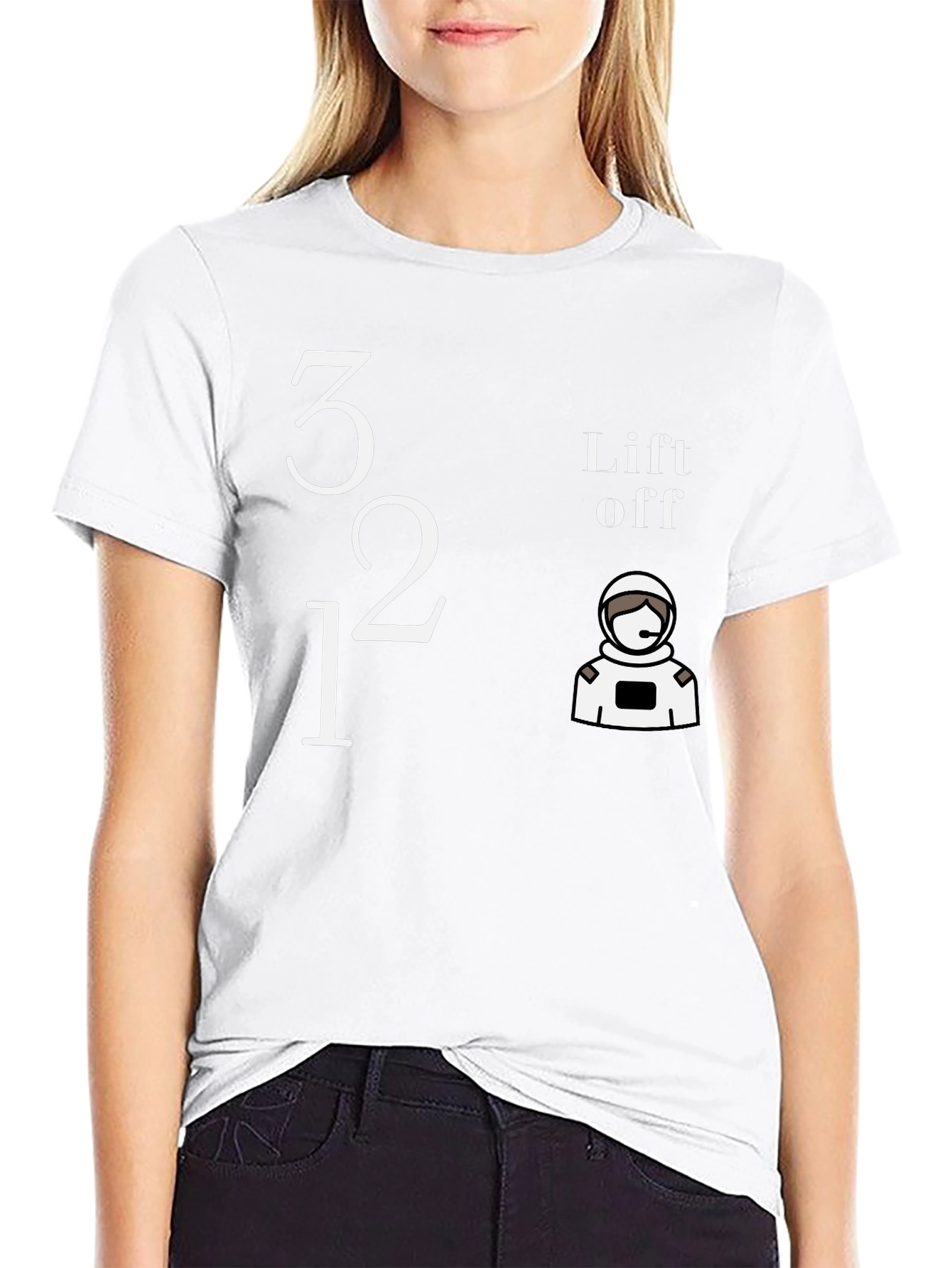Lift Off Countdown T-Shirt - Space Exploration Tee