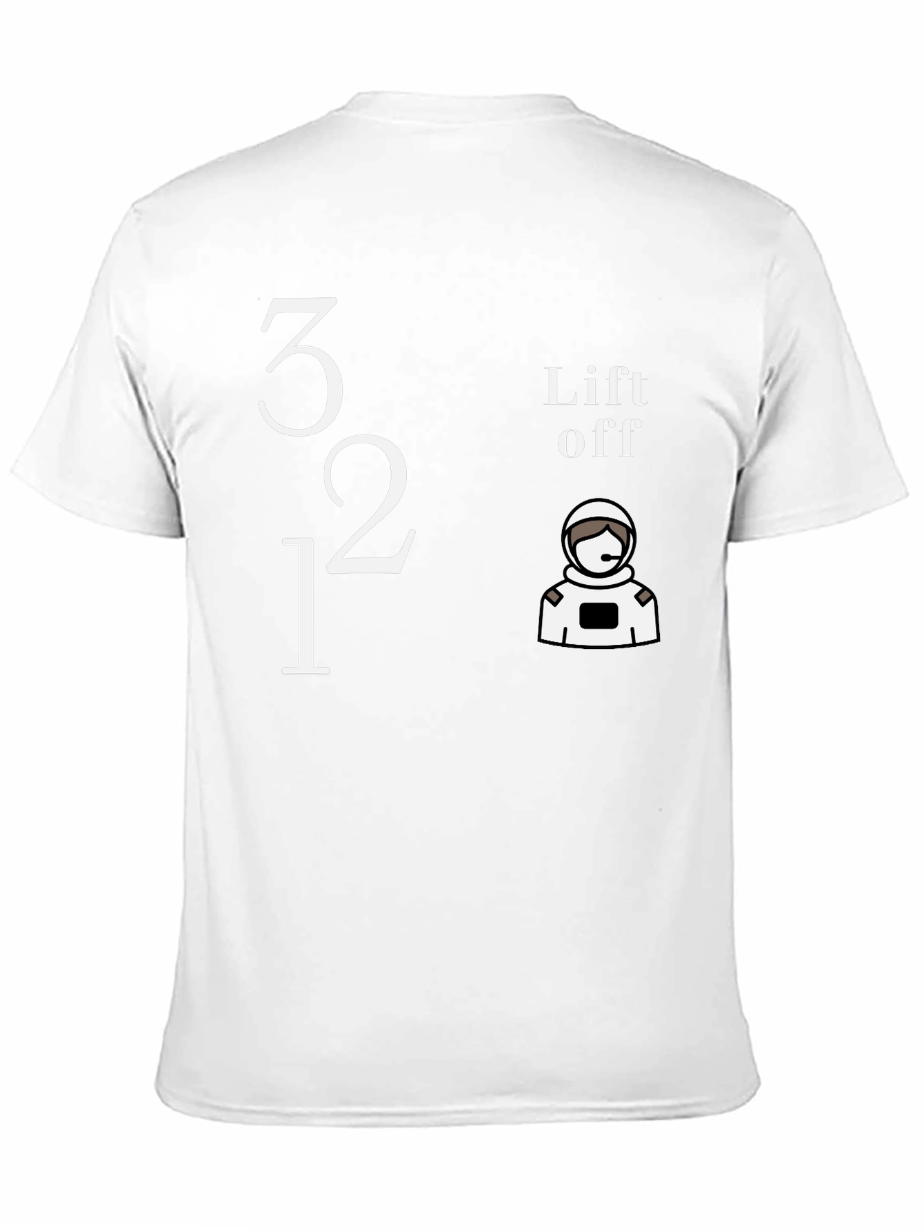 Lift Off Countdown T-Shirt - Space Exploration Tee