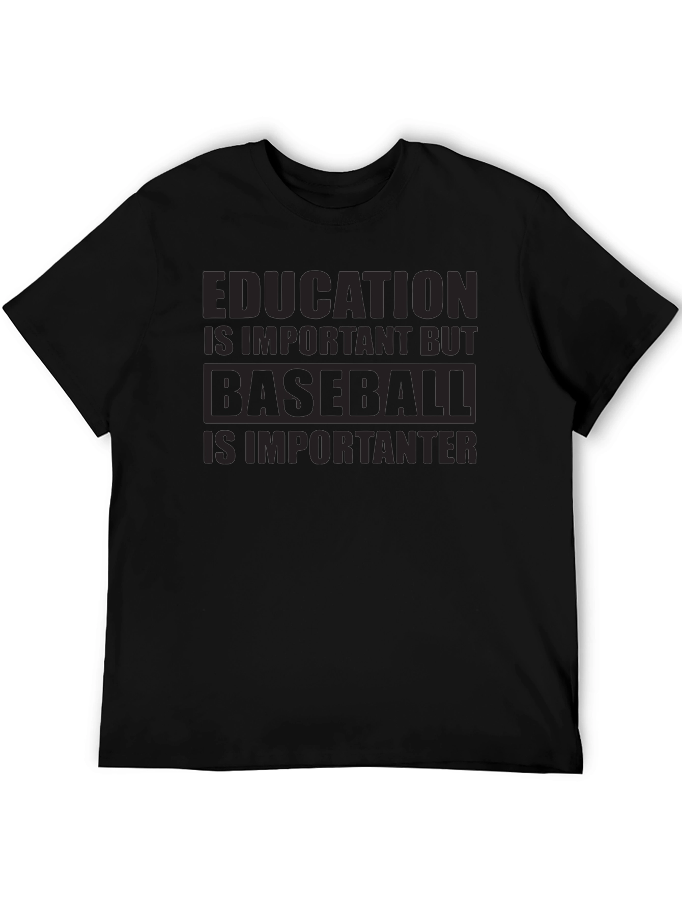 Baseball is Importanter Graphic Tee