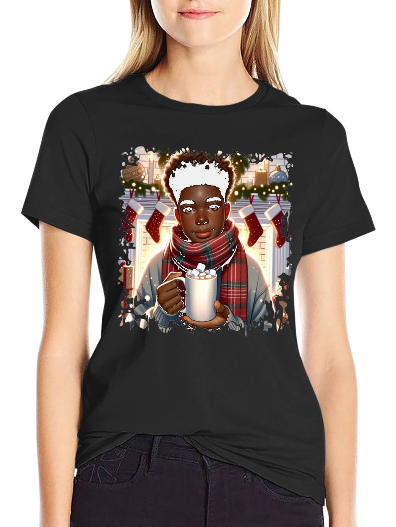 Cozy Christmas Cocoa T-Shirt