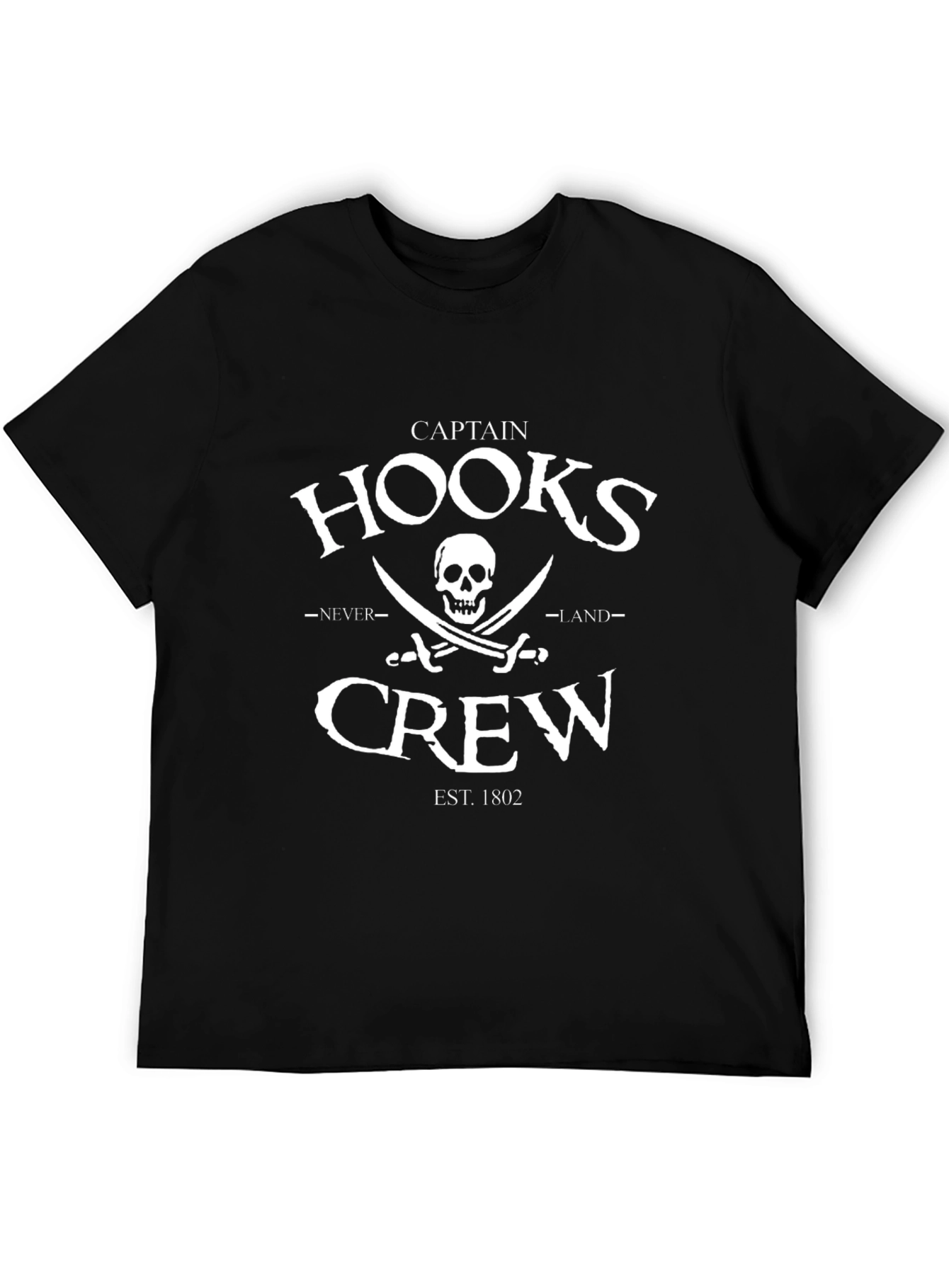 Captain Hooks Crew T-Shirt - Neverland Pirate Tee