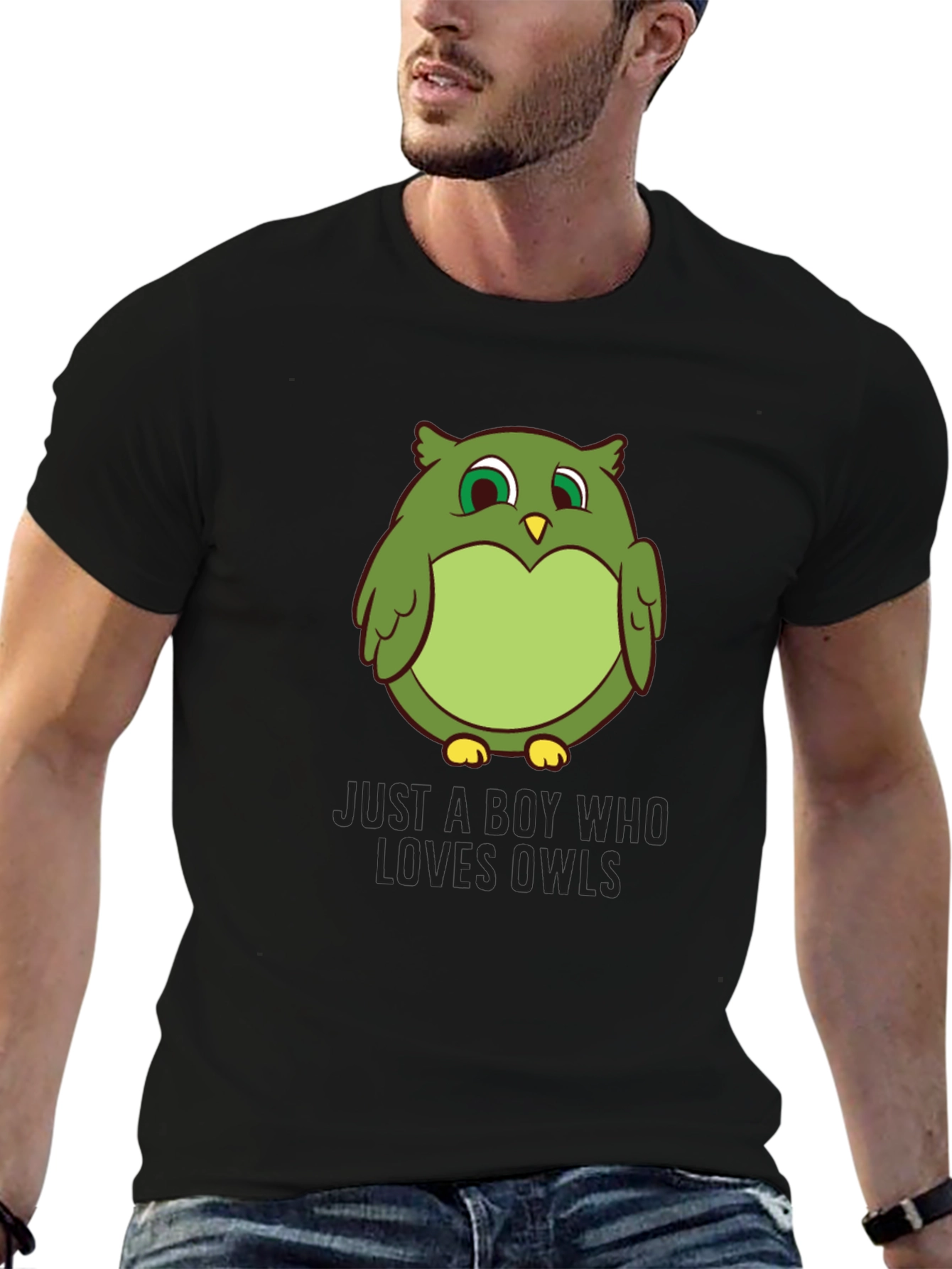 Just A Boy Who Loves Owls T-Shirt