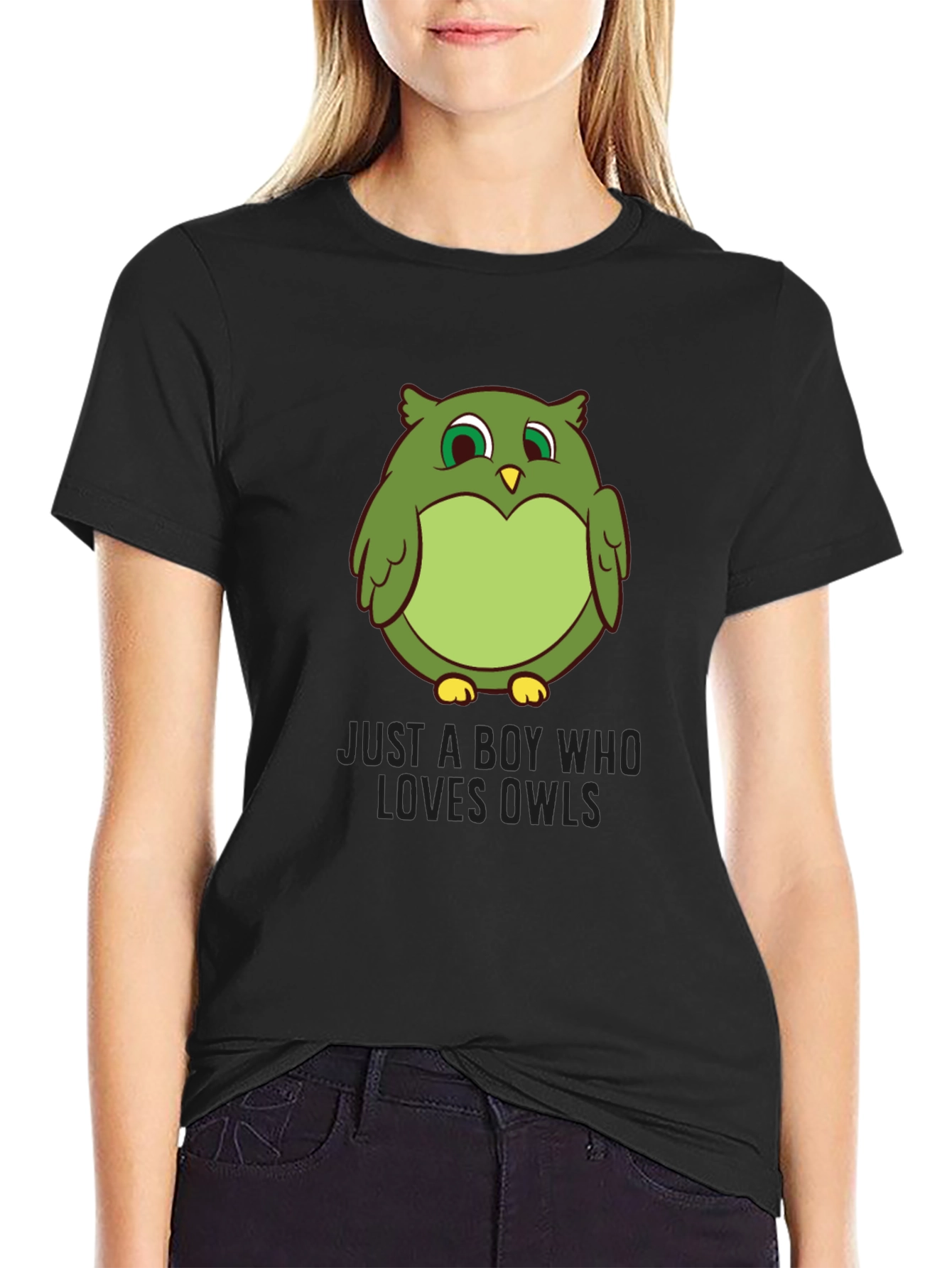 Just A Boy Who Loves Owls T-Shirt