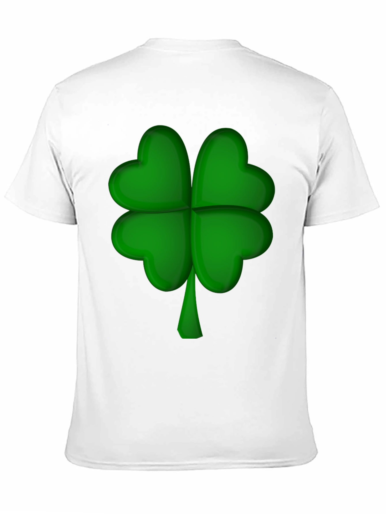 Lucky Four-Leaf Clover Graphic T-Shirt