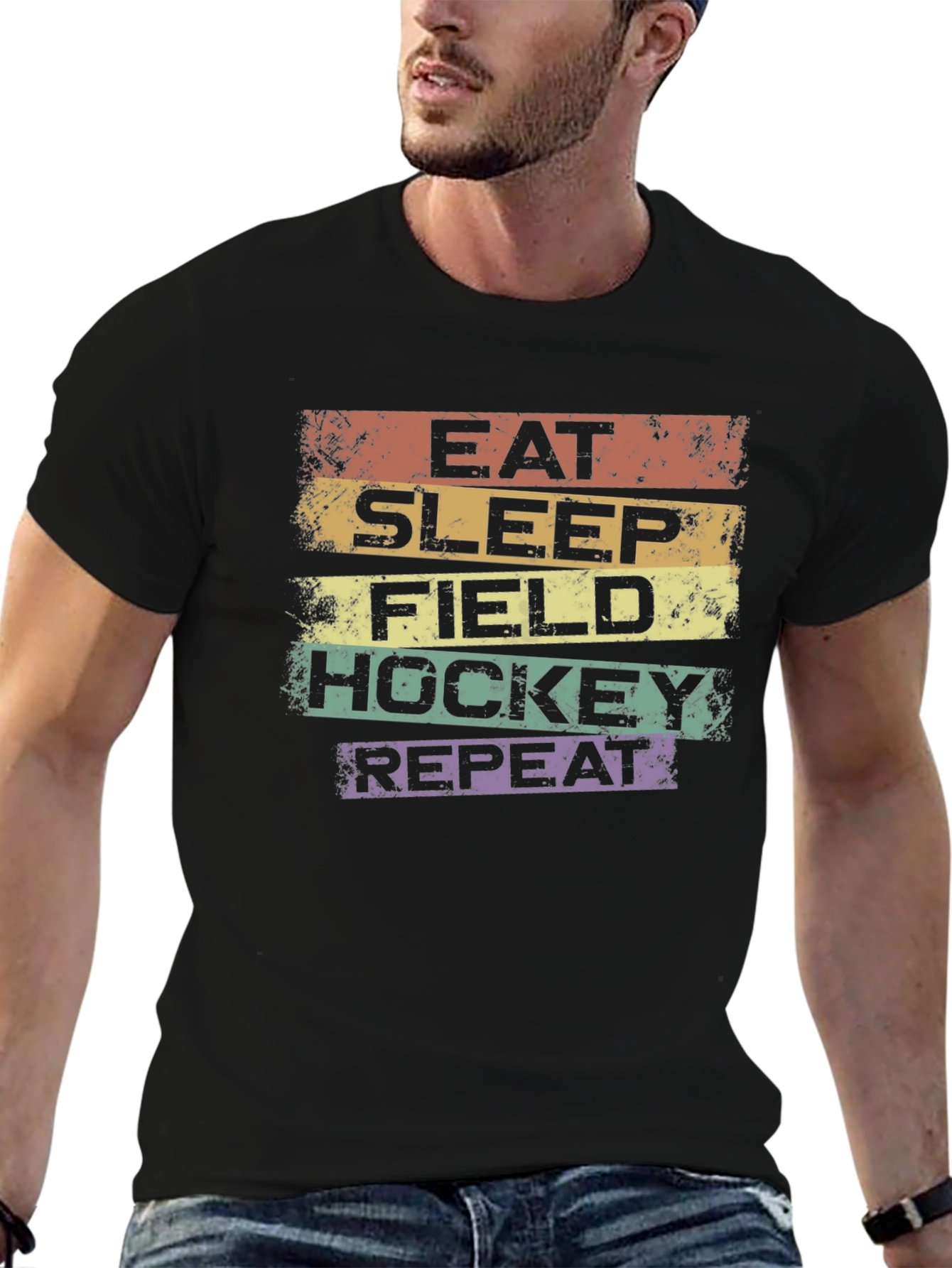 Eat Sleep Field Hockey Repeat T-Shirt