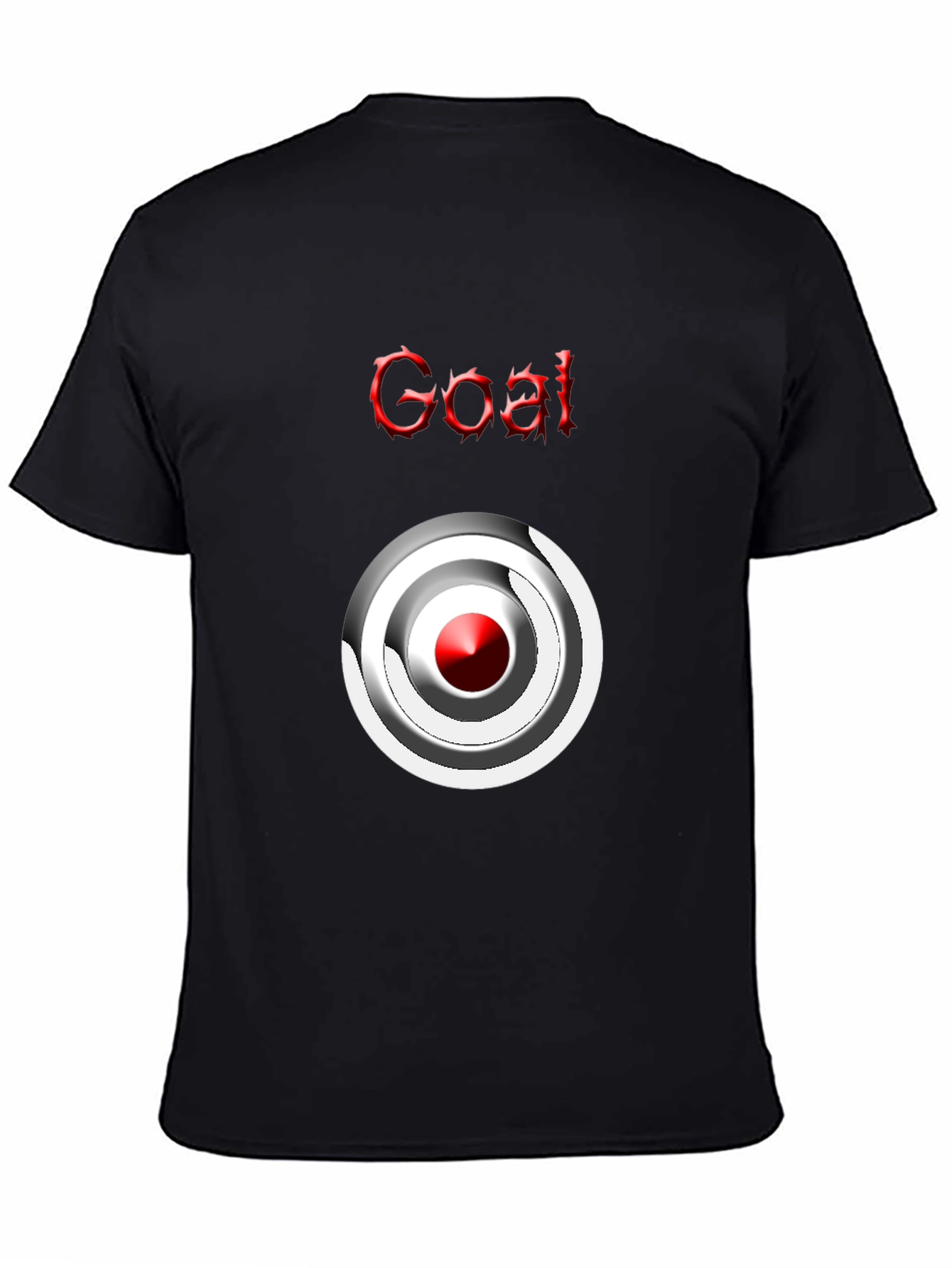 Goal T-shirt Target Graphic Tee Mens Casual