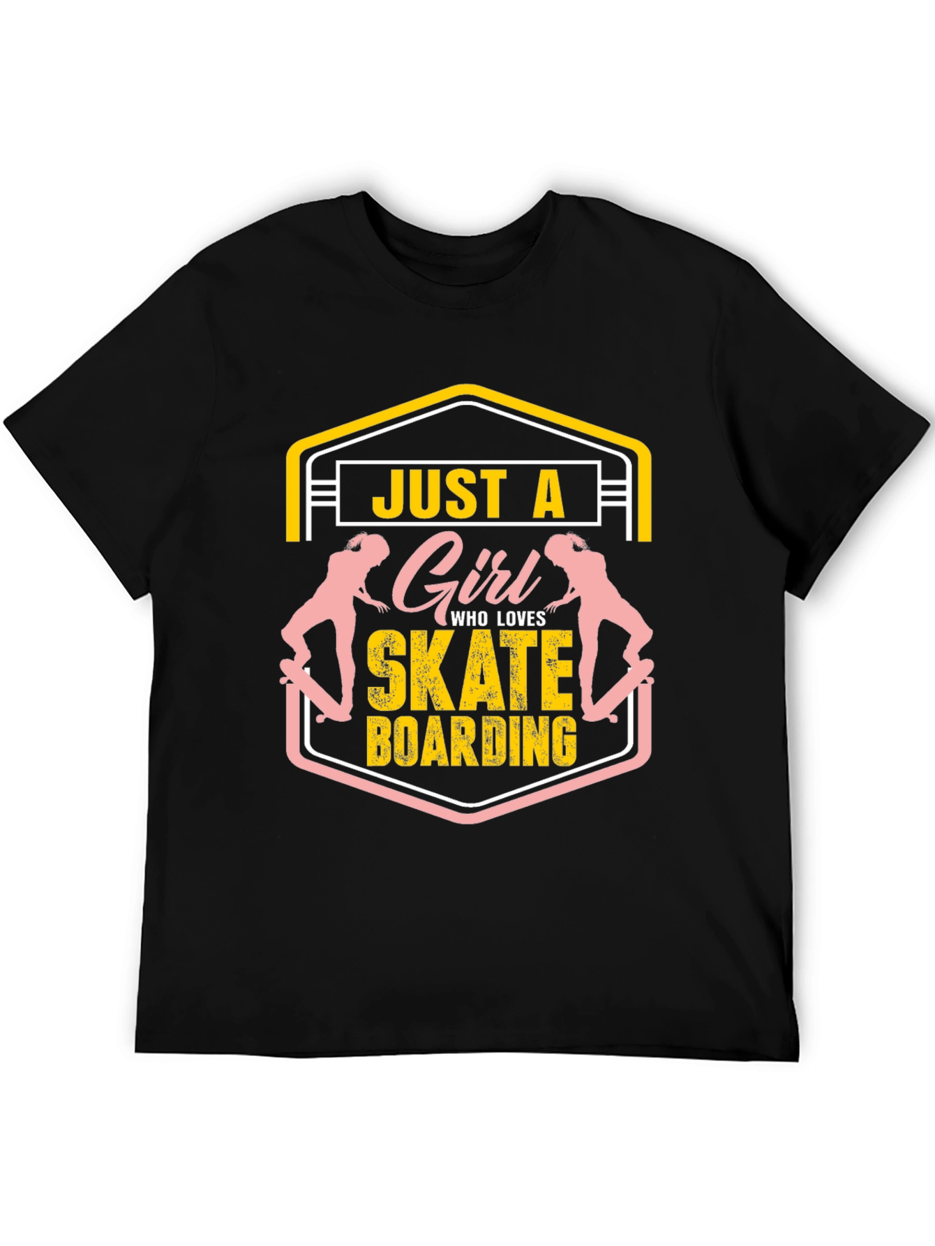 Skateboarding Girl T-Shirt