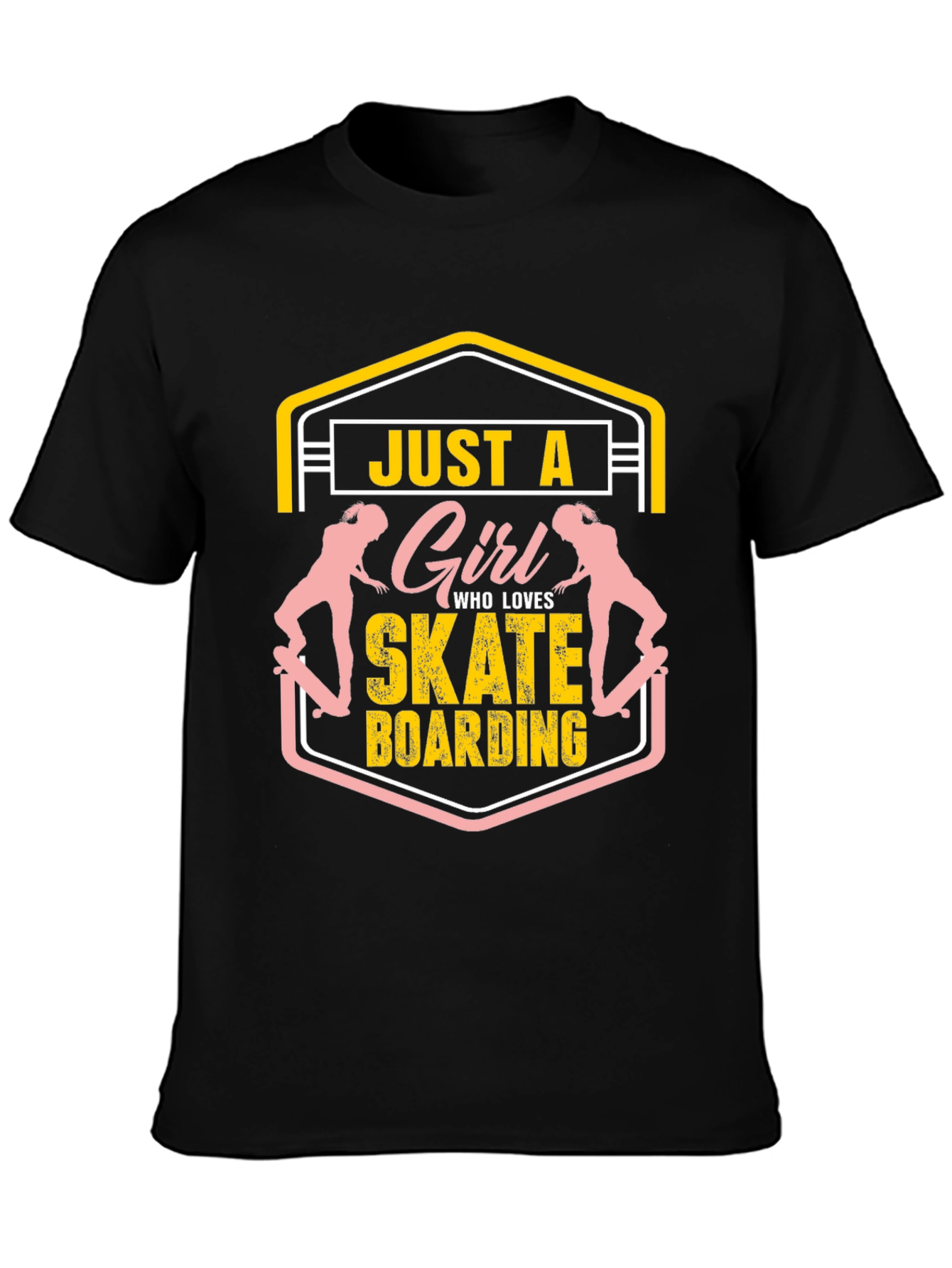 Skateboarding Girl T-Shirt