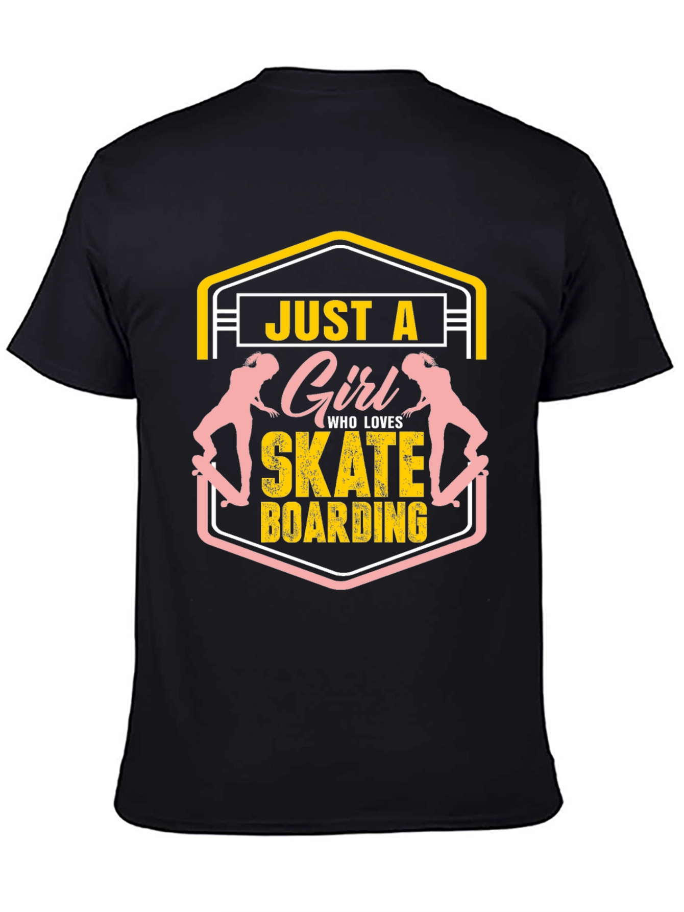Skateboarding Girl T-Shirt