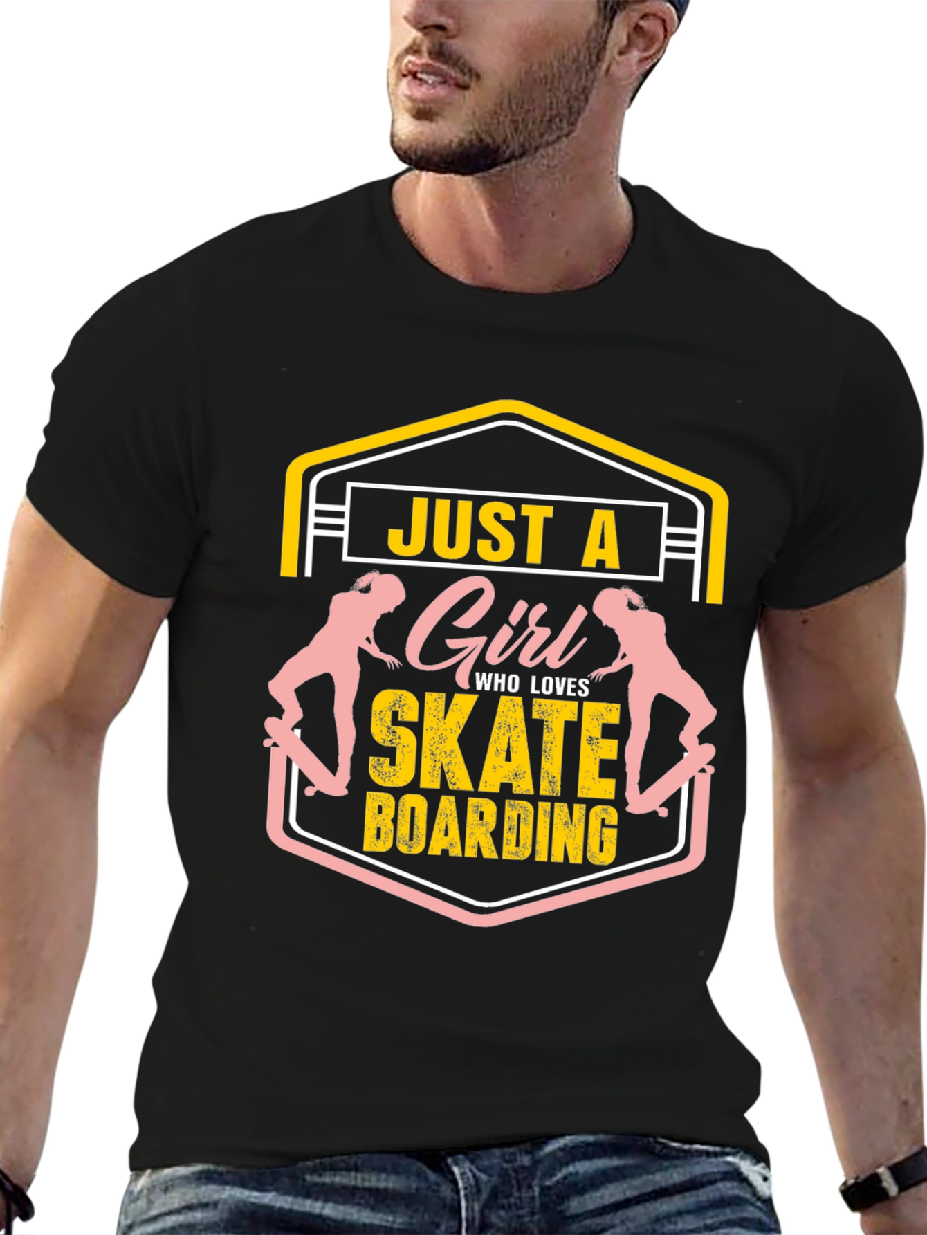 Skateboarding Girl T-Shirt
