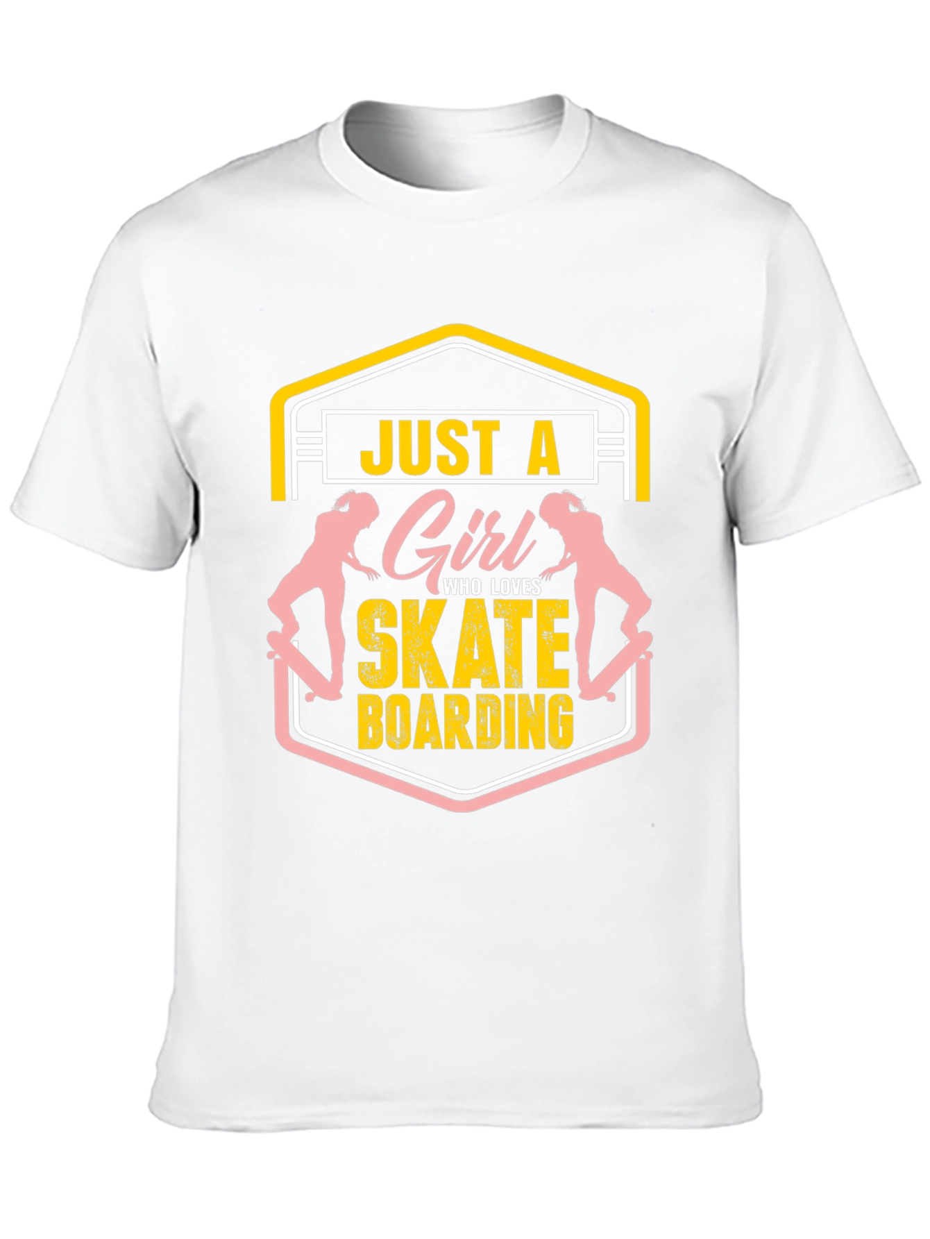Skateboarding Girl T-Shirt