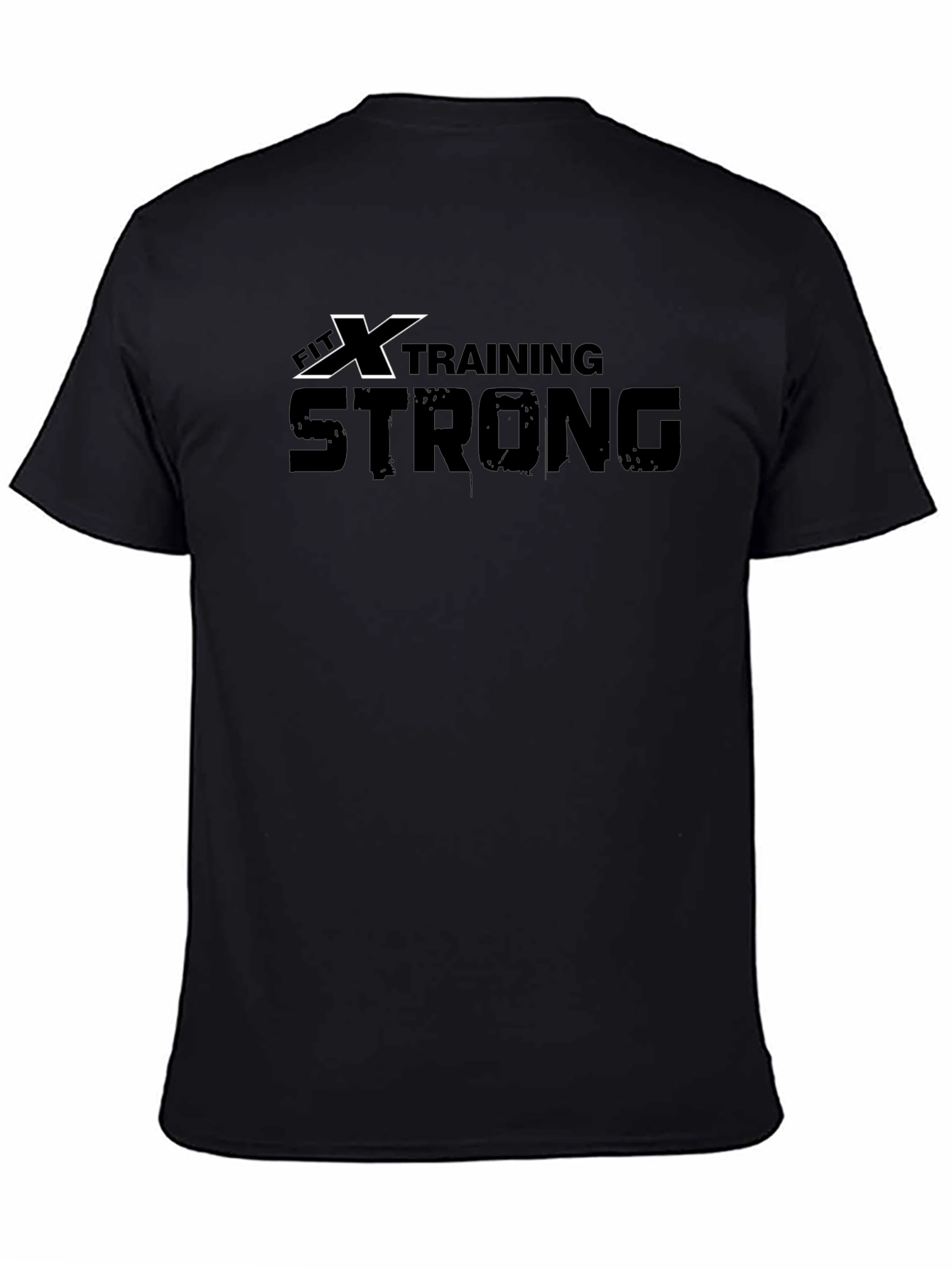 Fit X Training Strong Black T-Shirt