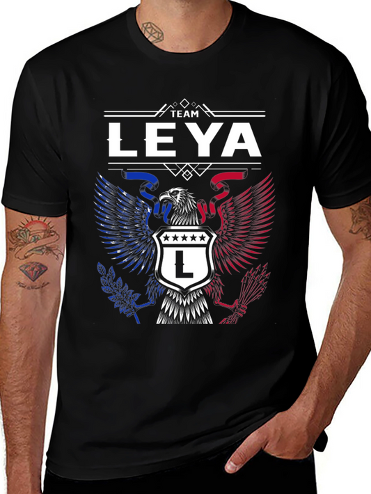 Team Leya Eagle Crest Graphic T-Shirt