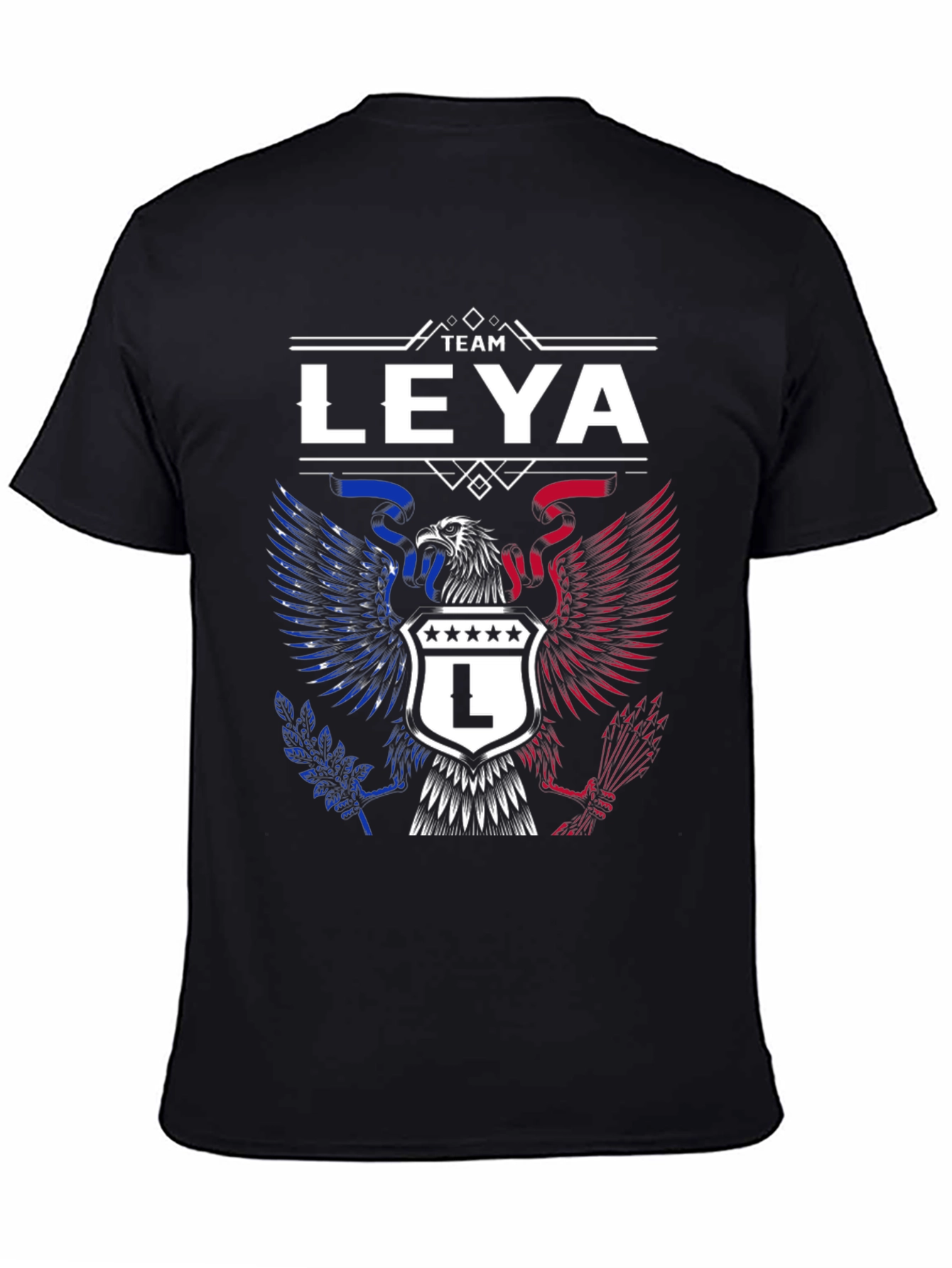 Team Leya Eagle Crest Graphic T-Shirt