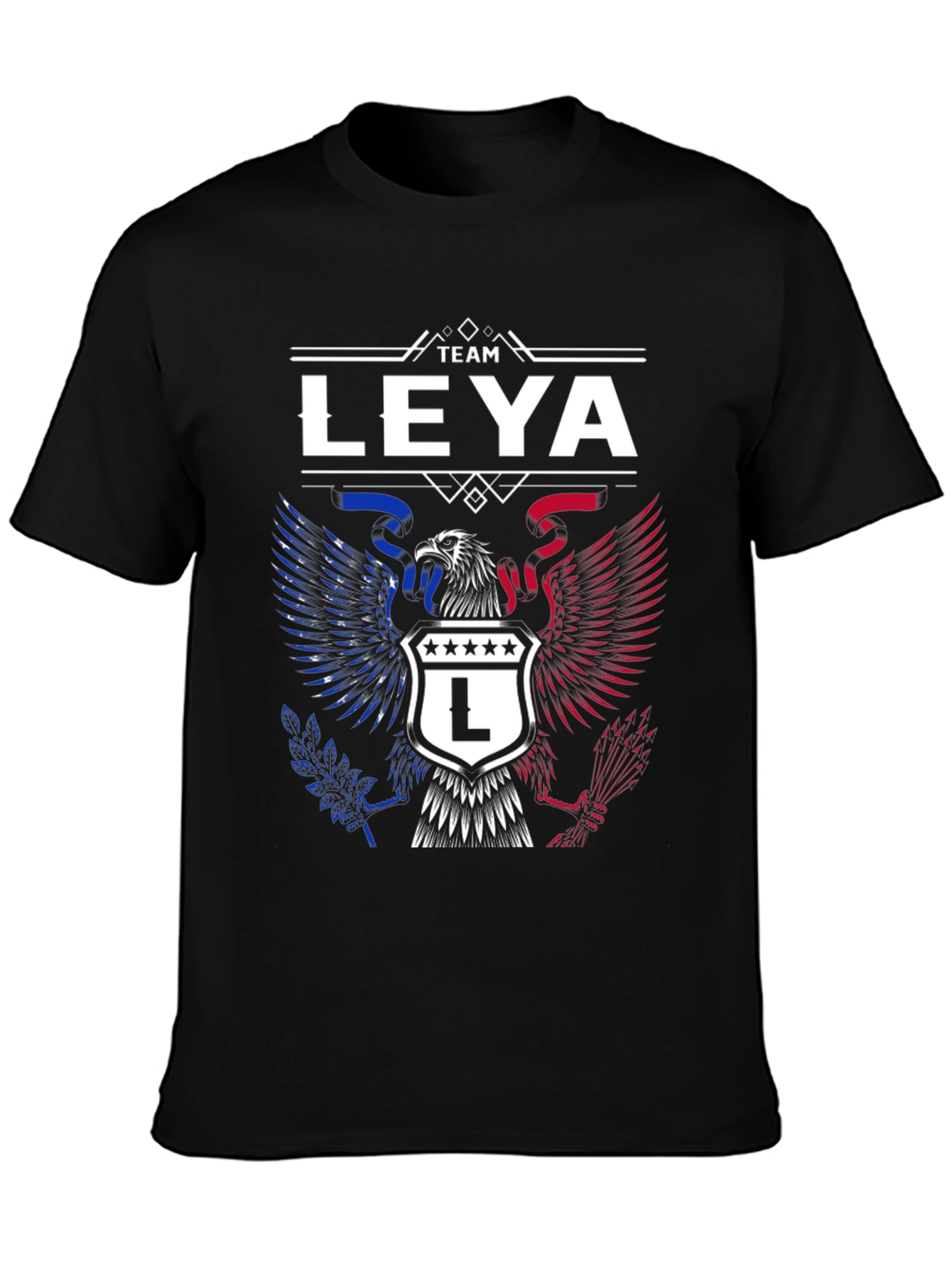 Team Leya Eagle Crest Graphic T-Shirt