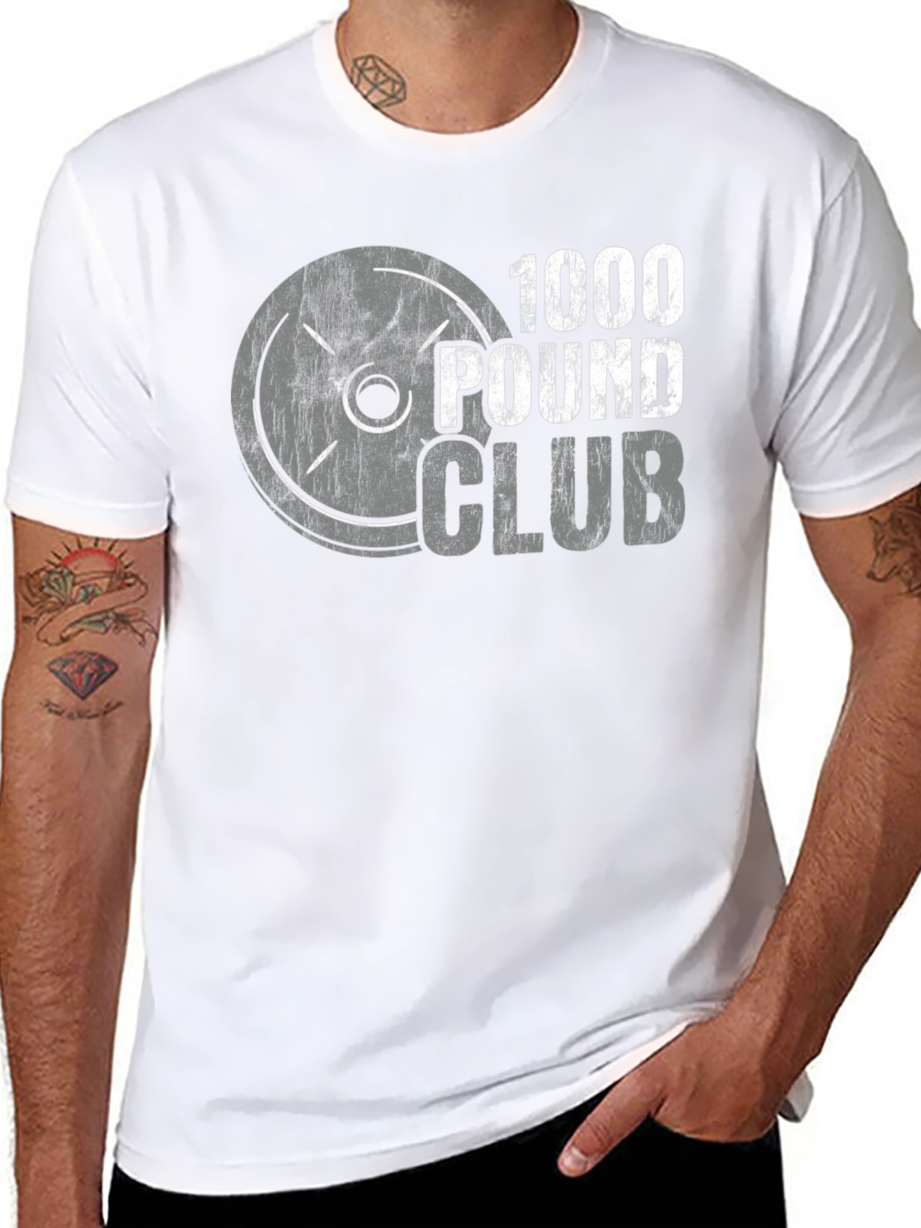 1000 Pound Club Graphic T-Shirt