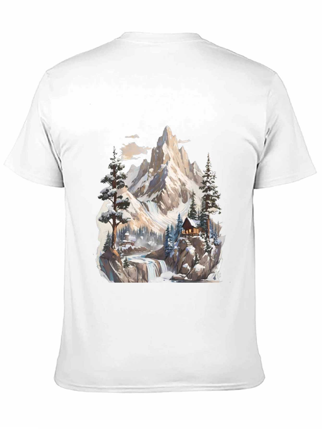Mountain Cabin Graphic Tee