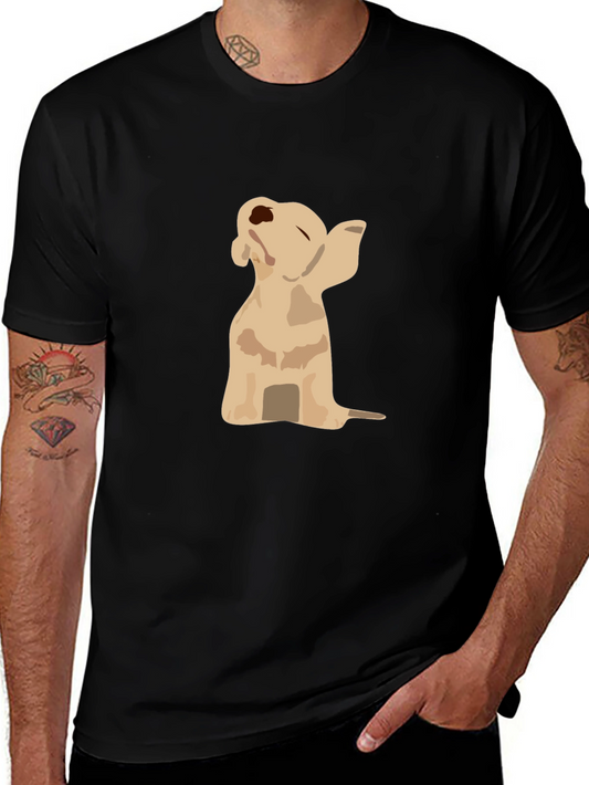 Golden Retriever Dab Black T-Shirt