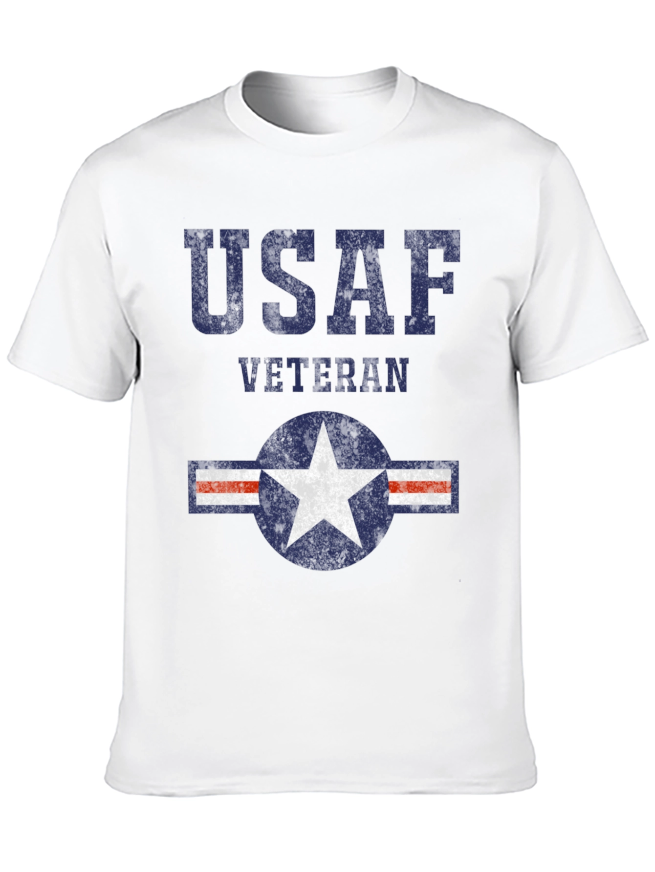 USAF Veteran T-Shirt - Patriotic Design