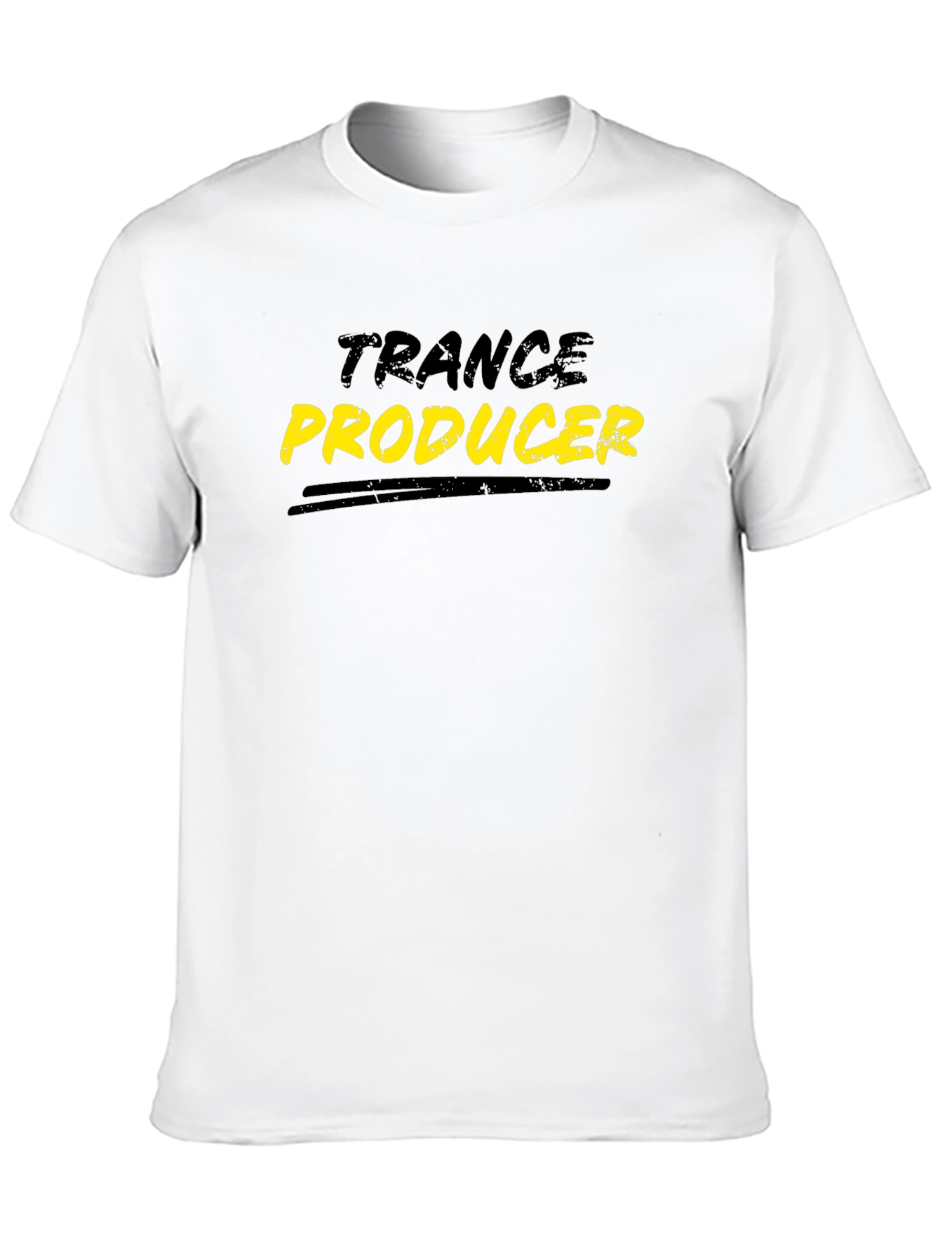 Trance Producer Black Graphic T-Shirt
