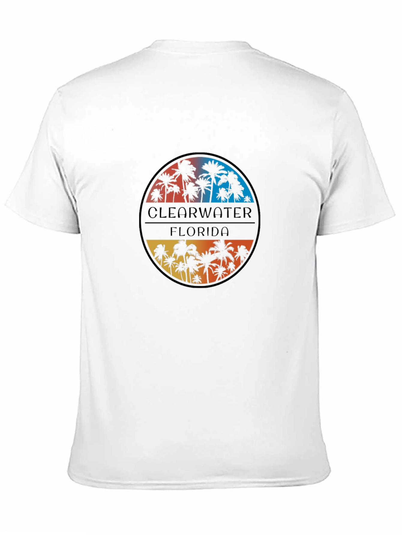 Clearwater Florida Palm Tree T-Shirt