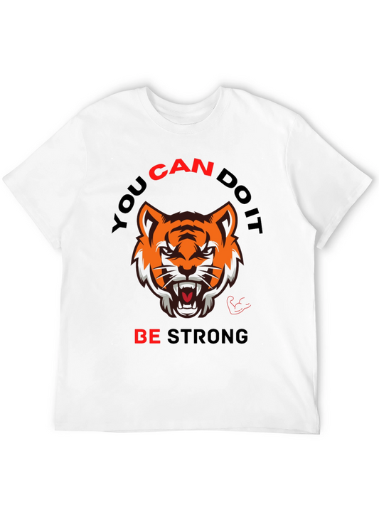 Motivational Tiger Graphic Tee
