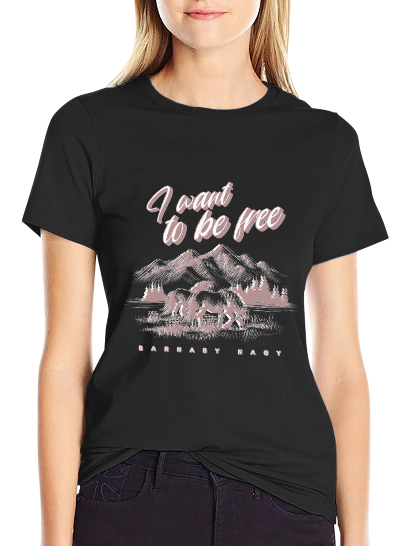 I Want To Be Free Graphic Tee