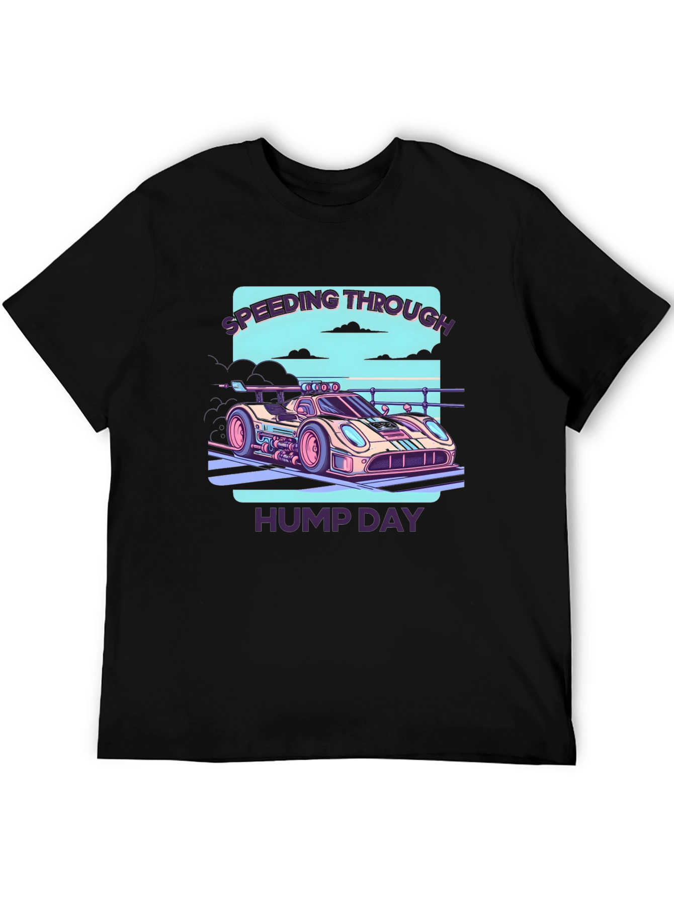 Speeding Through Hump Day Graphic Tee