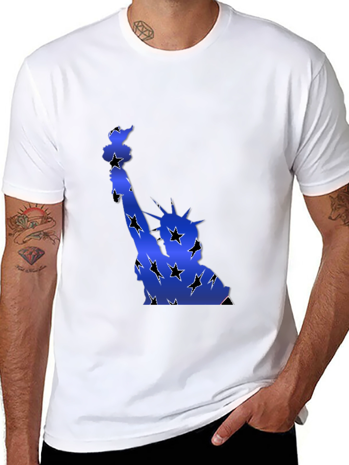 Statue of Liberty Graphic T-Shirt
