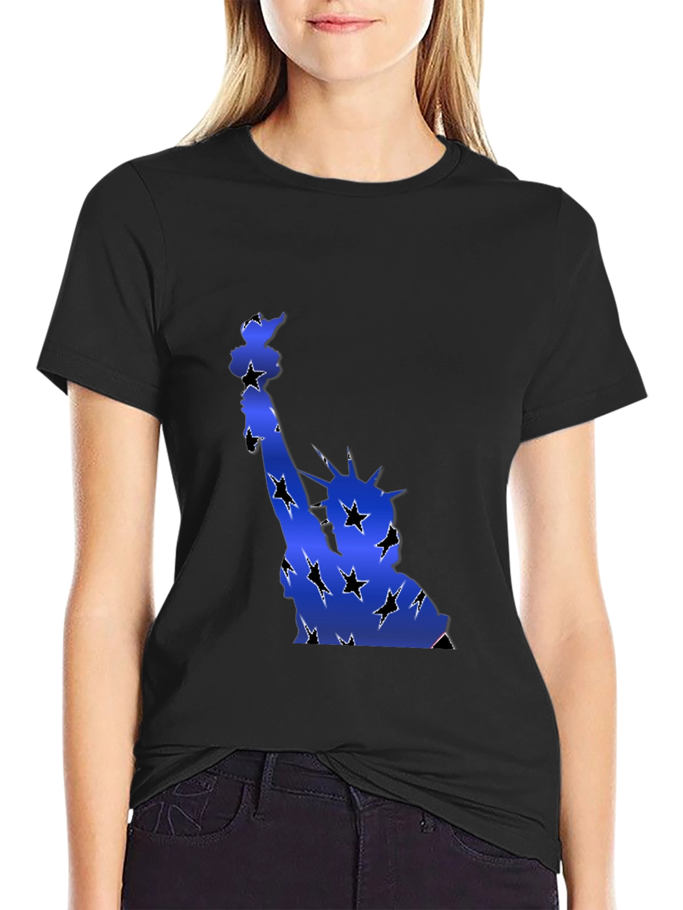 Statue of Liberty Graphic T-Shirt