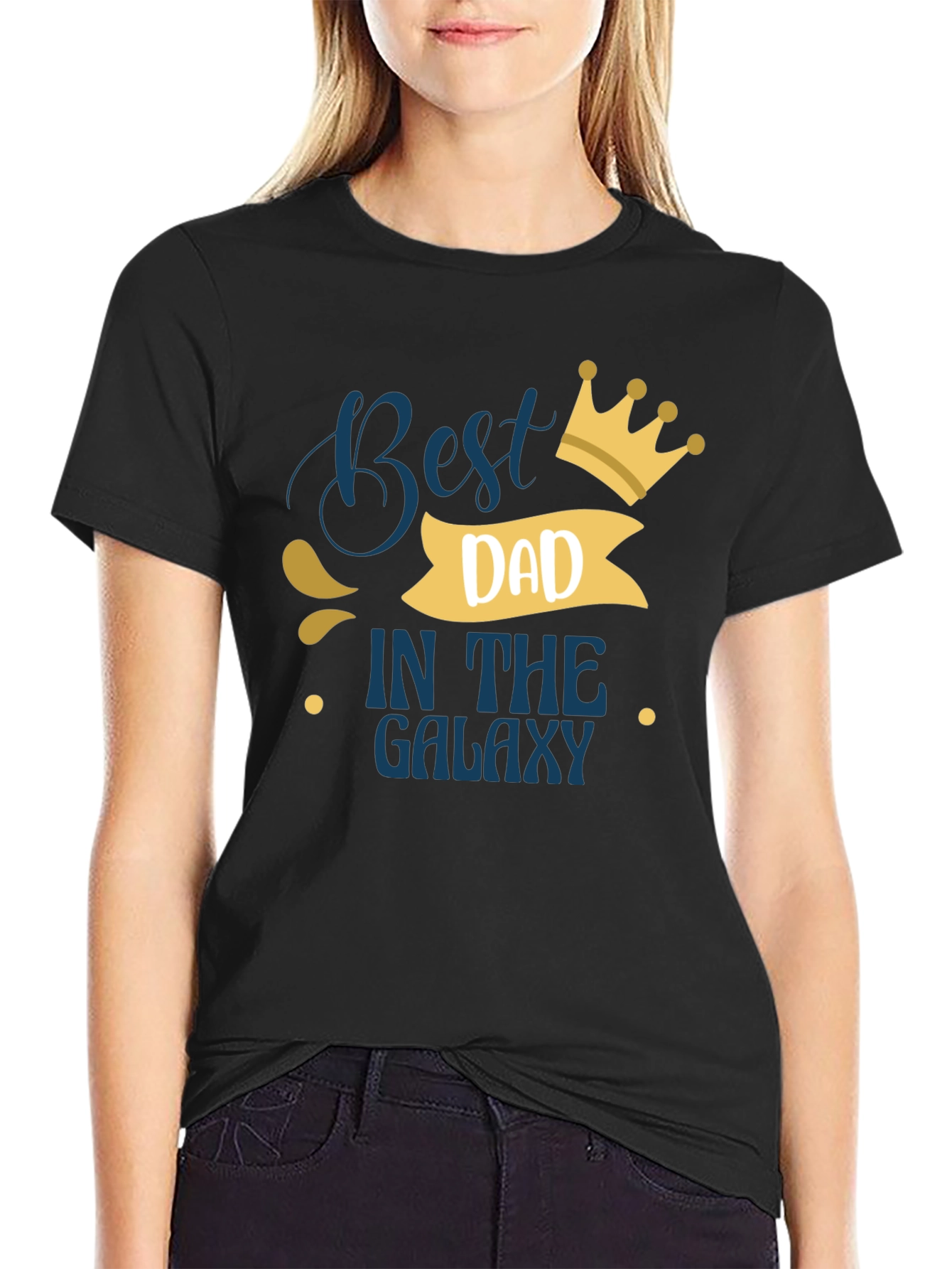 Best Dad in the Galaxy T-Shirt