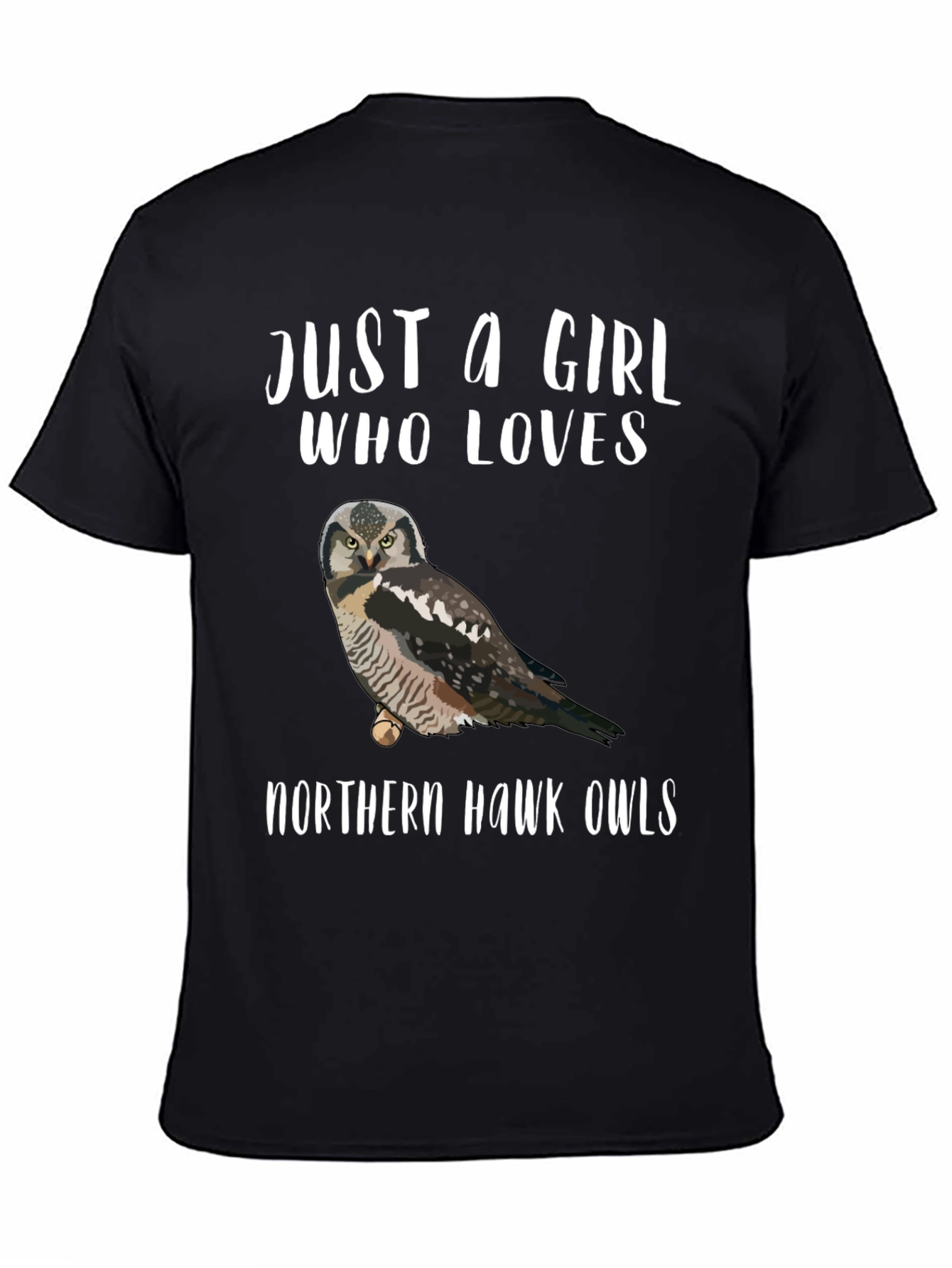 Northern Hawk Owl Graphic T-Shirt
