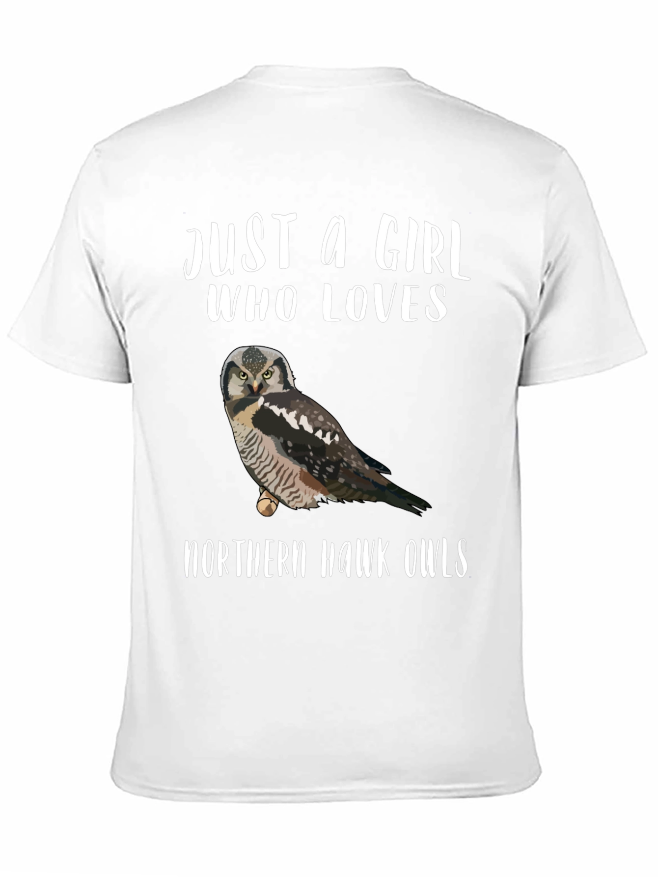 Northern Hawk Owl Graphic T-Shirt