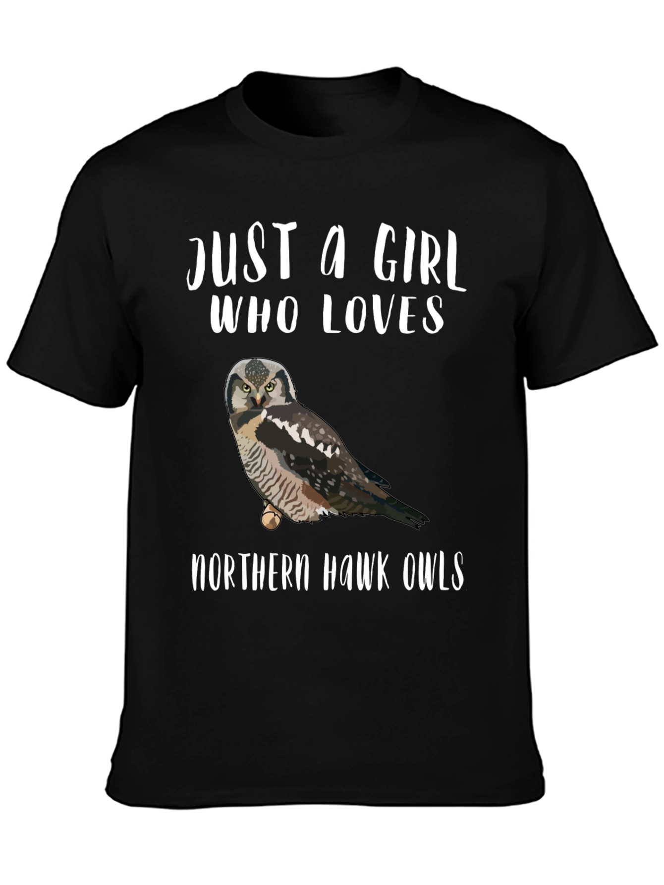 Northern Hawk Owl Graphic T-Shirt