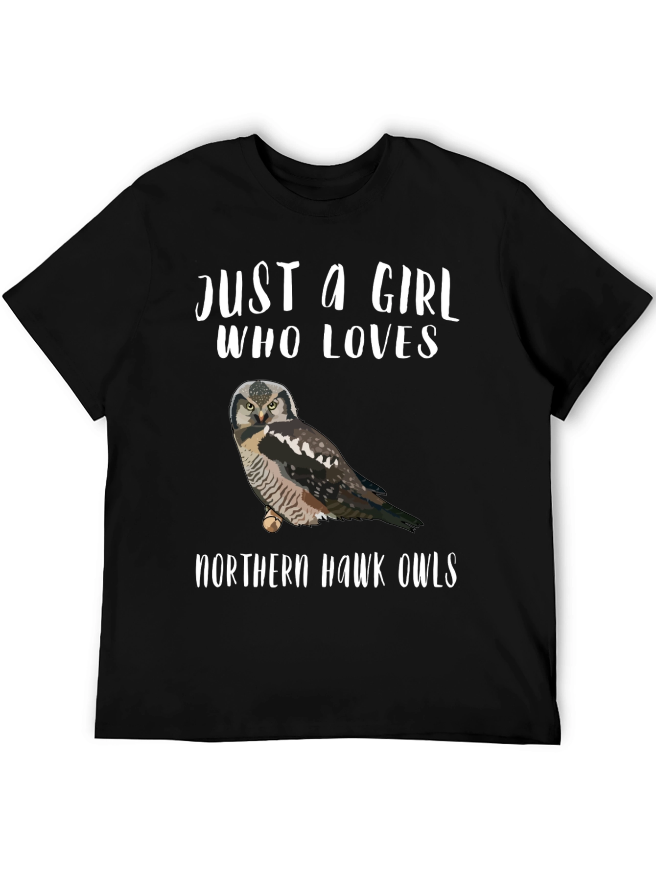 Northern Hawk Owl Graphic T-Shirt