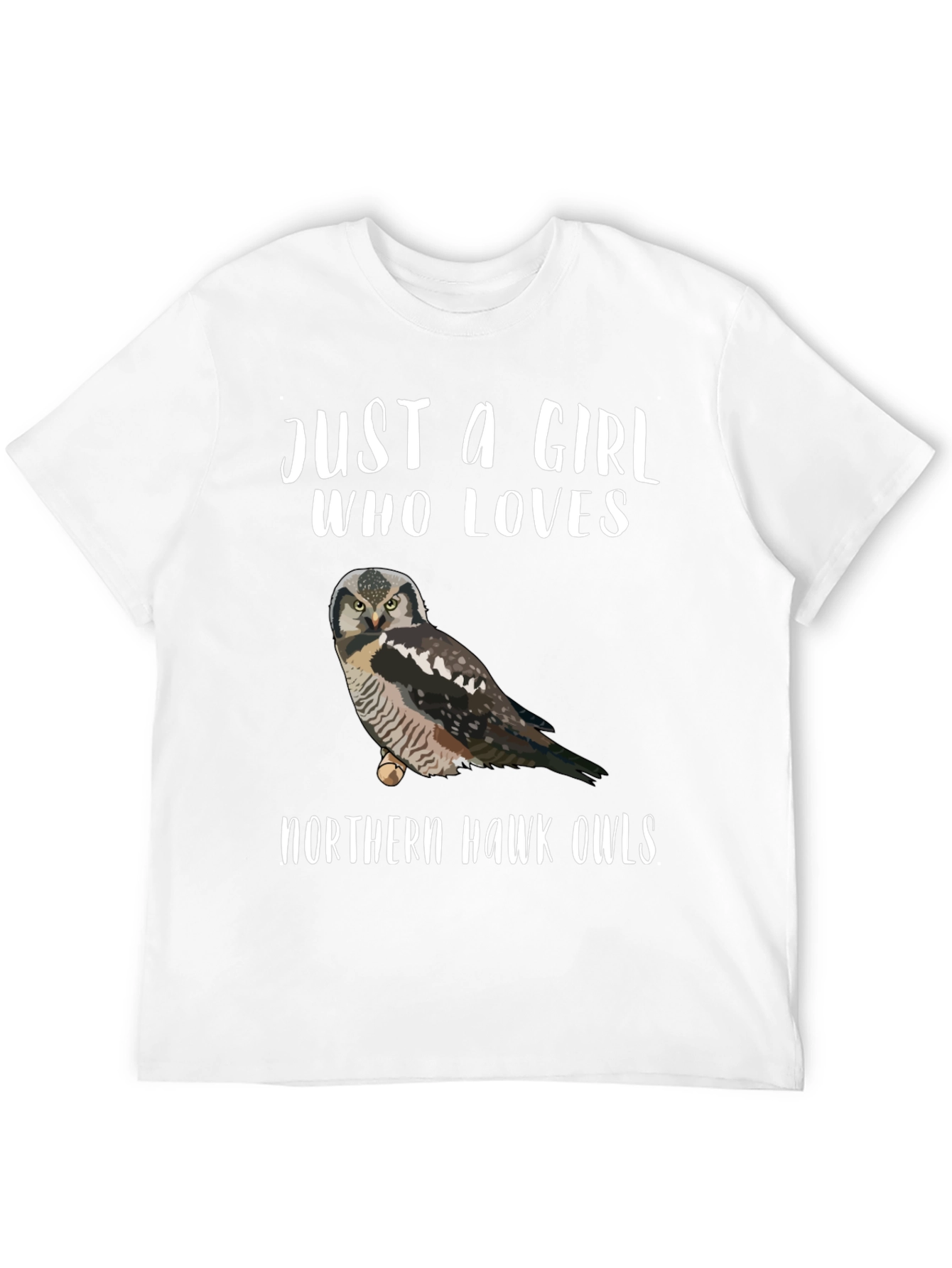 Northern Hawk Owl Graphic T-Shirt
