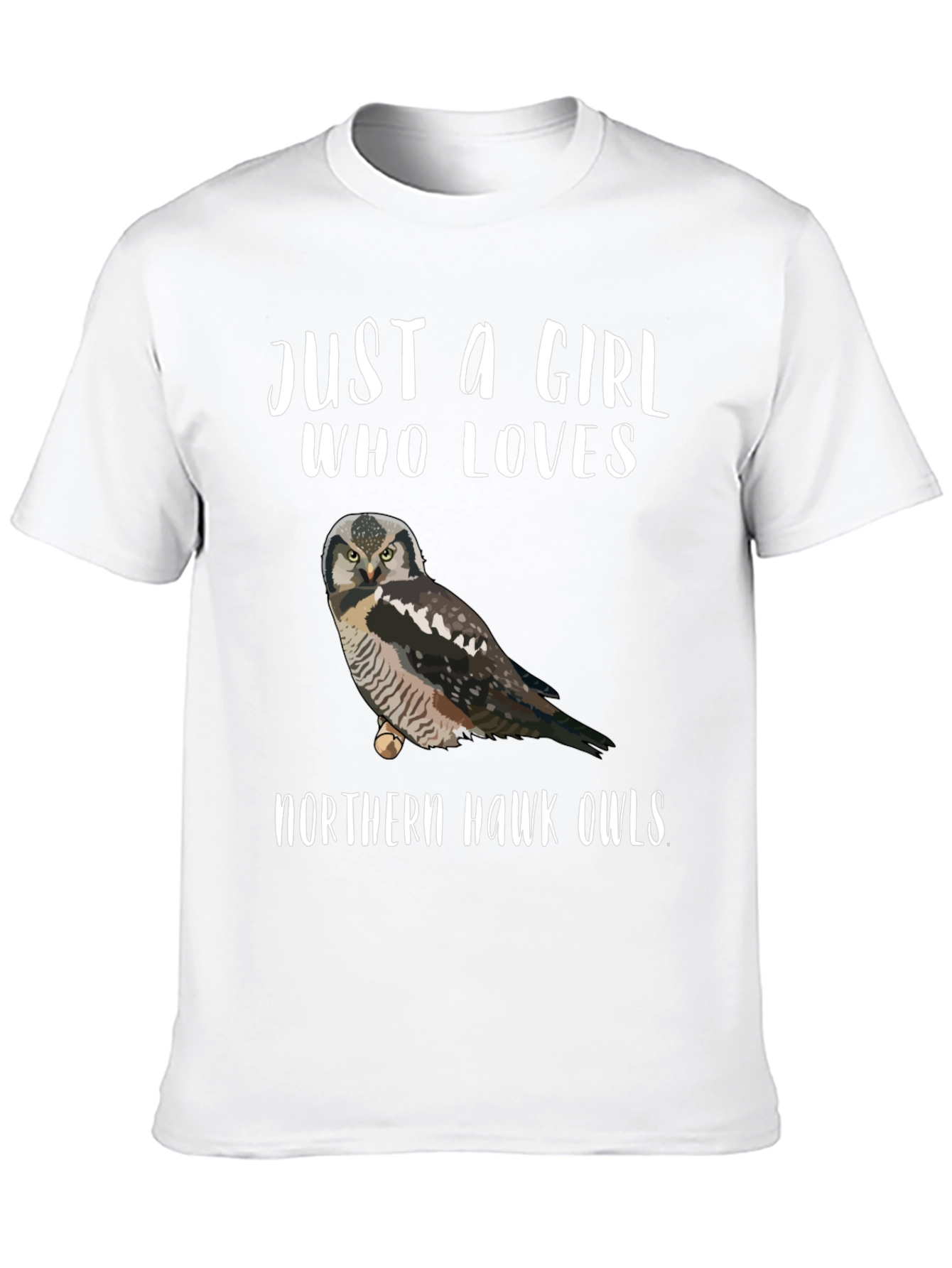 Northern Hawk Owl Graphic T-Shirt