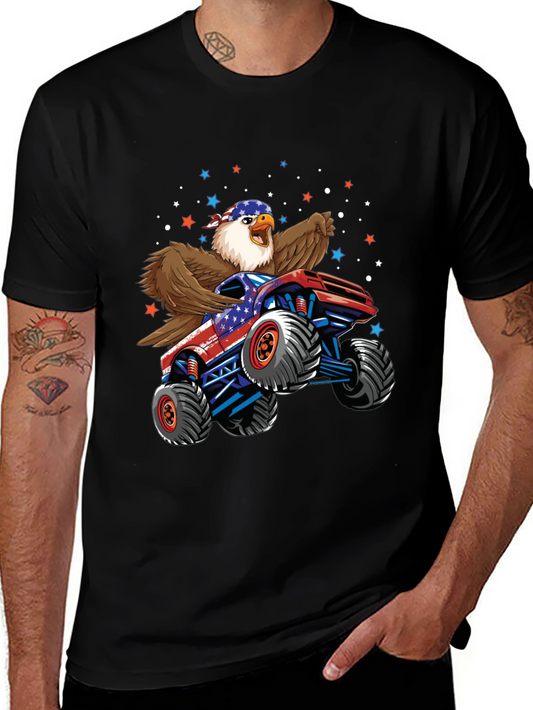 American Eagle Monster Truck Graphic T-Shirt