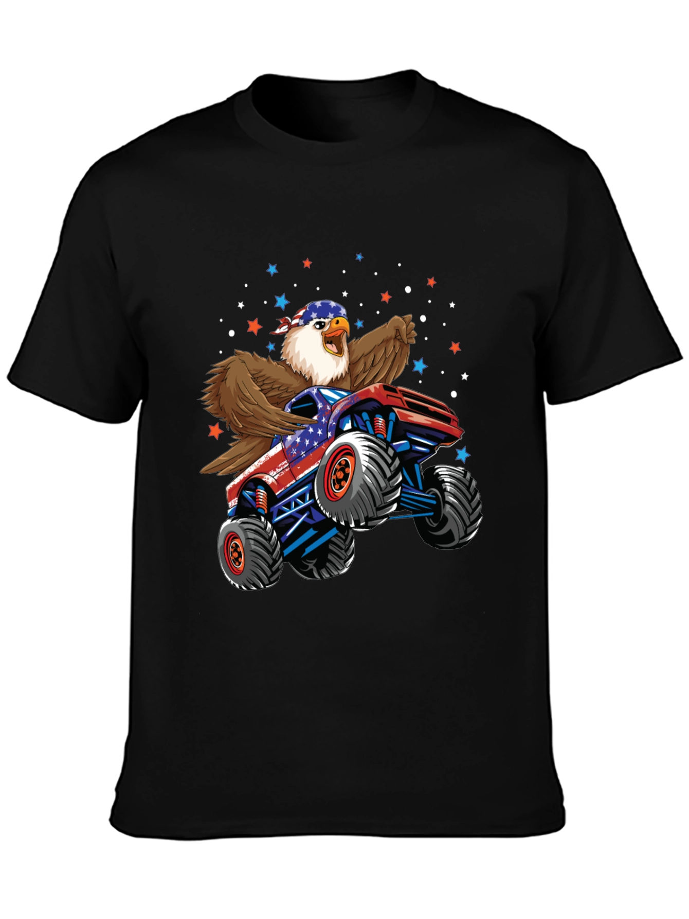 American Eagle Monster Truck Graphic T-Shirt