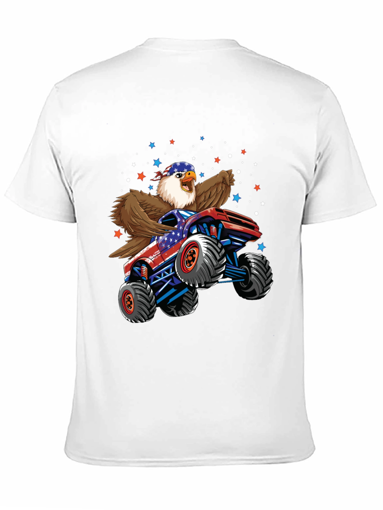 American Eagle Monster Truck Graphic T-Shirt