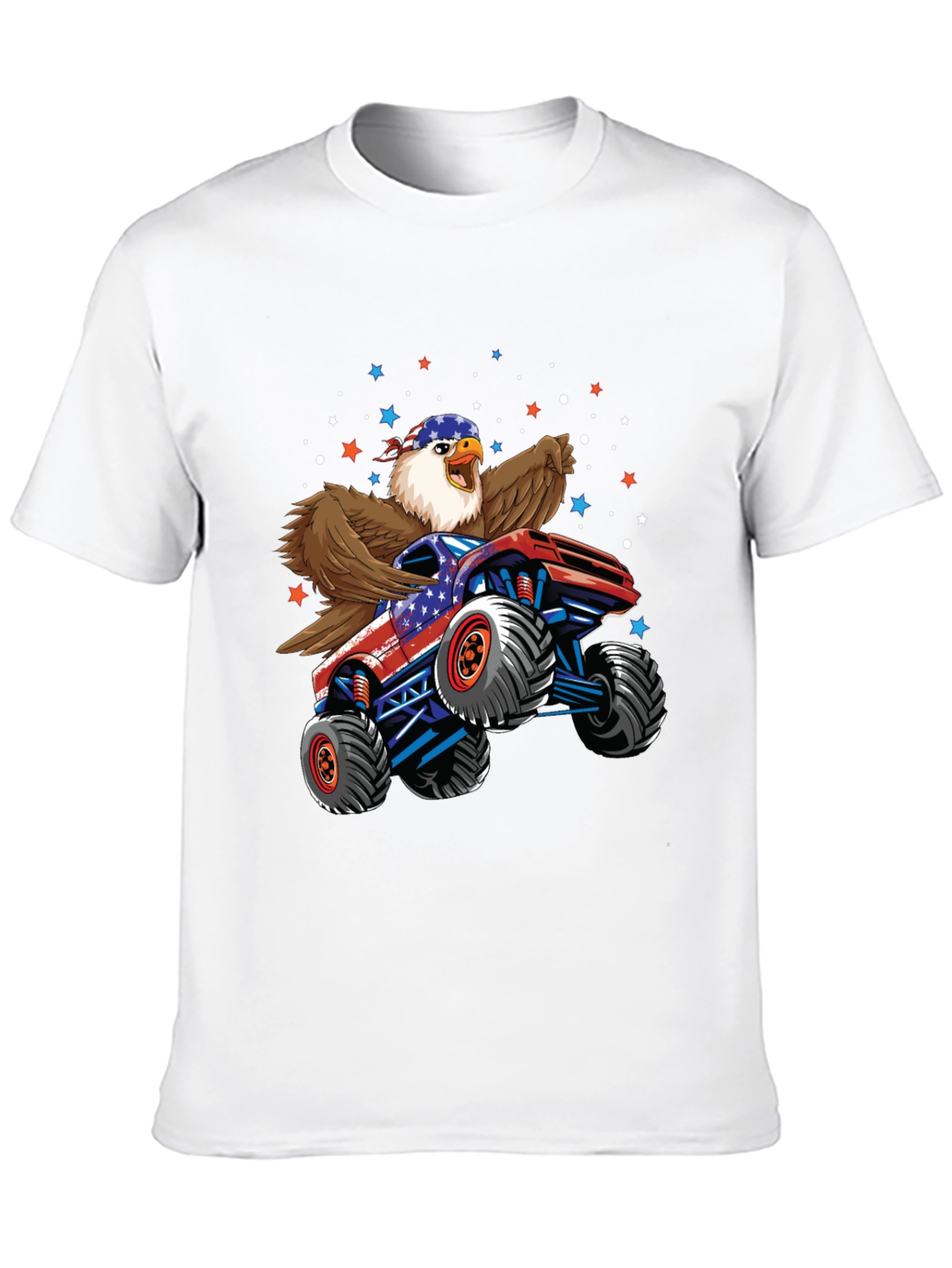 American Eagle Monster Truck Graphic T-Shirt
