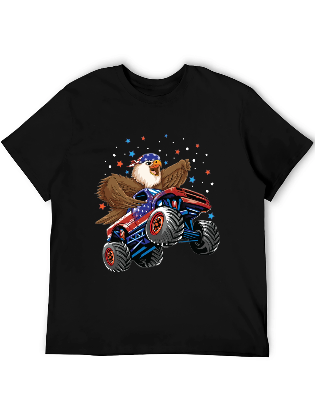 American Eagle Monster Truck Graphic T-Shirt