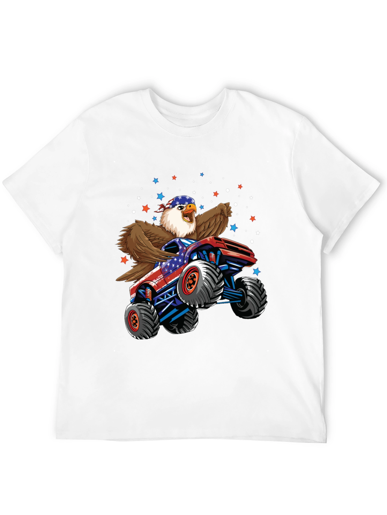 American Eagle Monster Truck Graphic T-Shirt