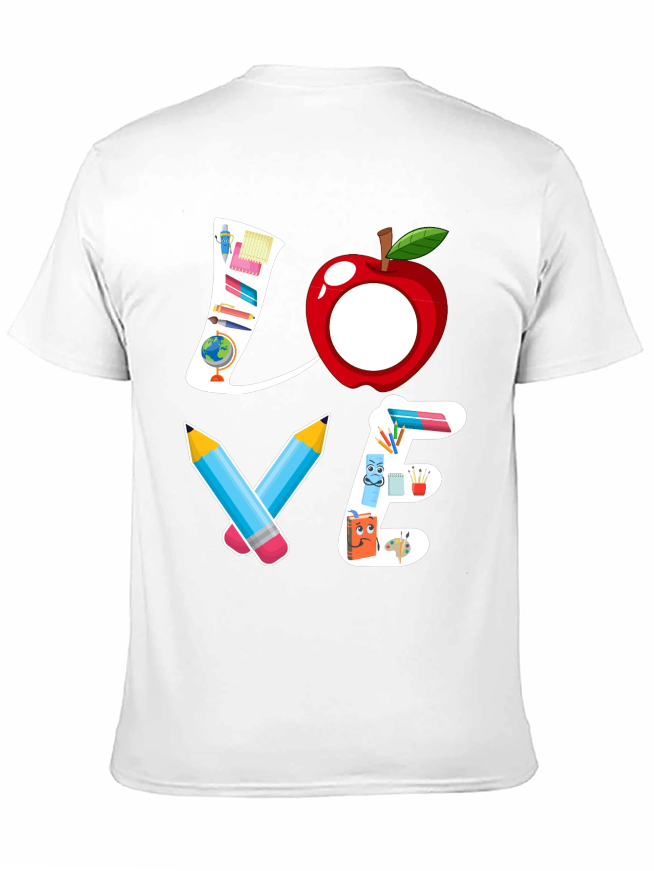 Teacher Love Graphic T-Shirt - Back to School