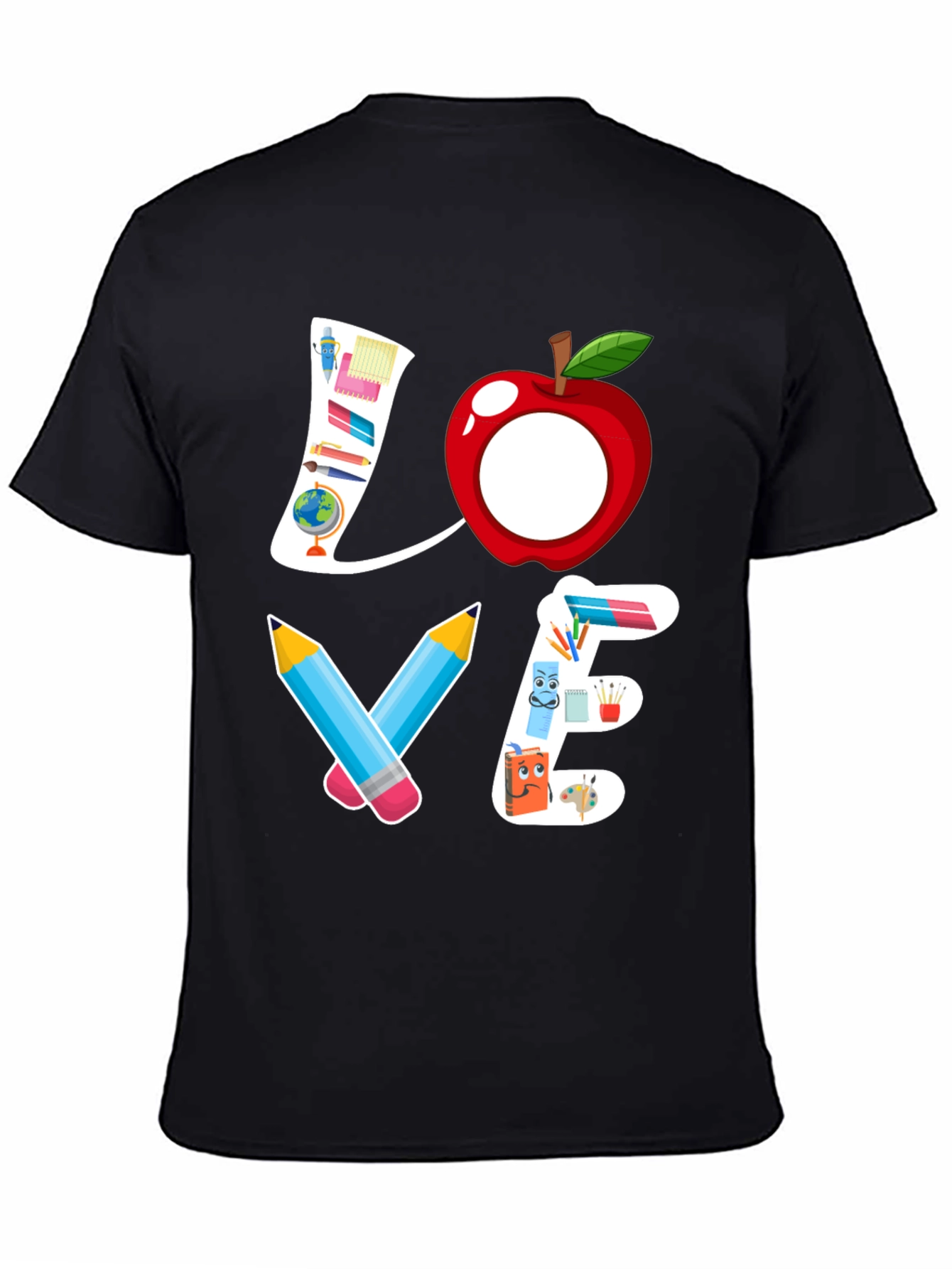 Teacher Love Graphic T-Shirt - Back to School