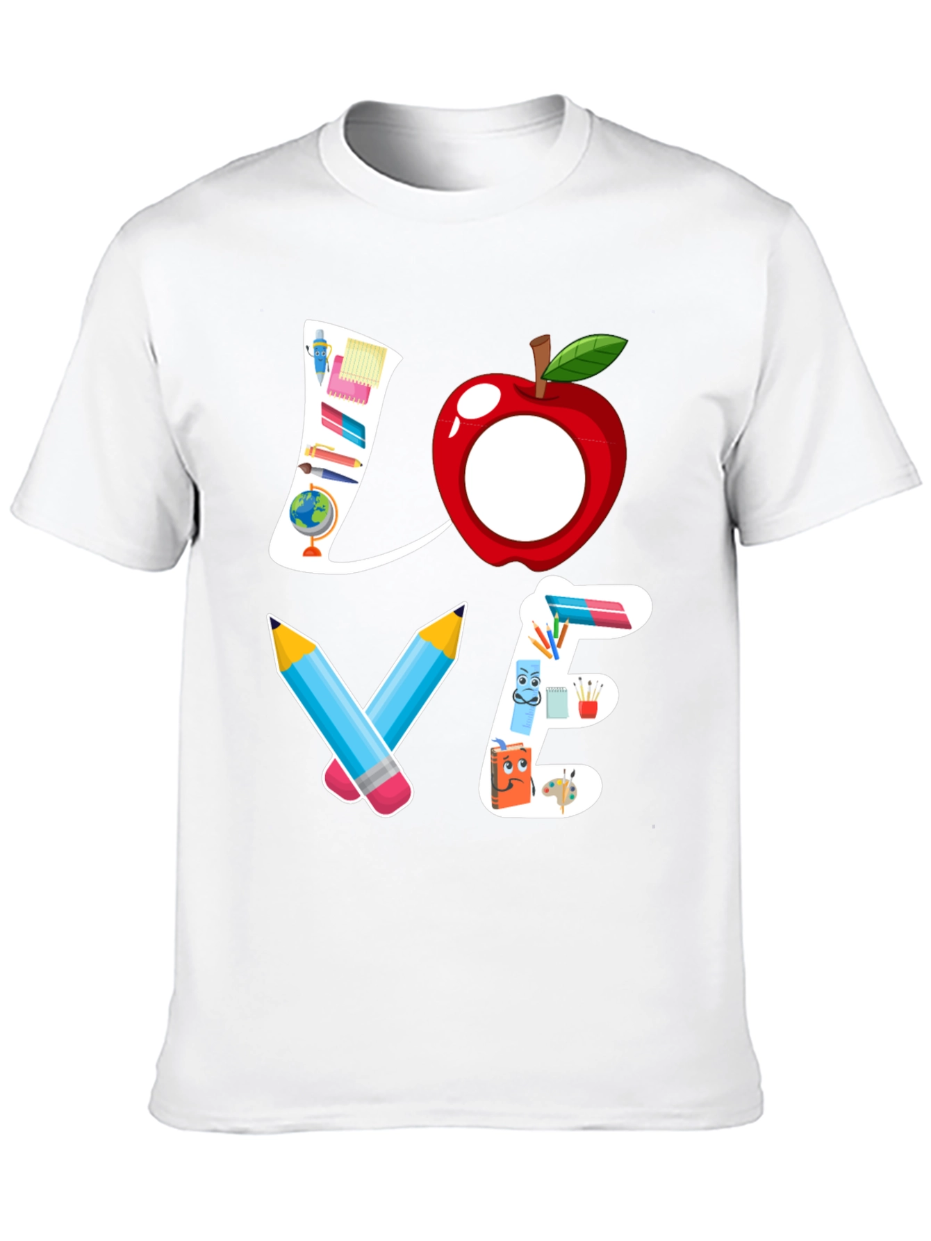 Teacher Love Graphic T-Shirt - Back to School